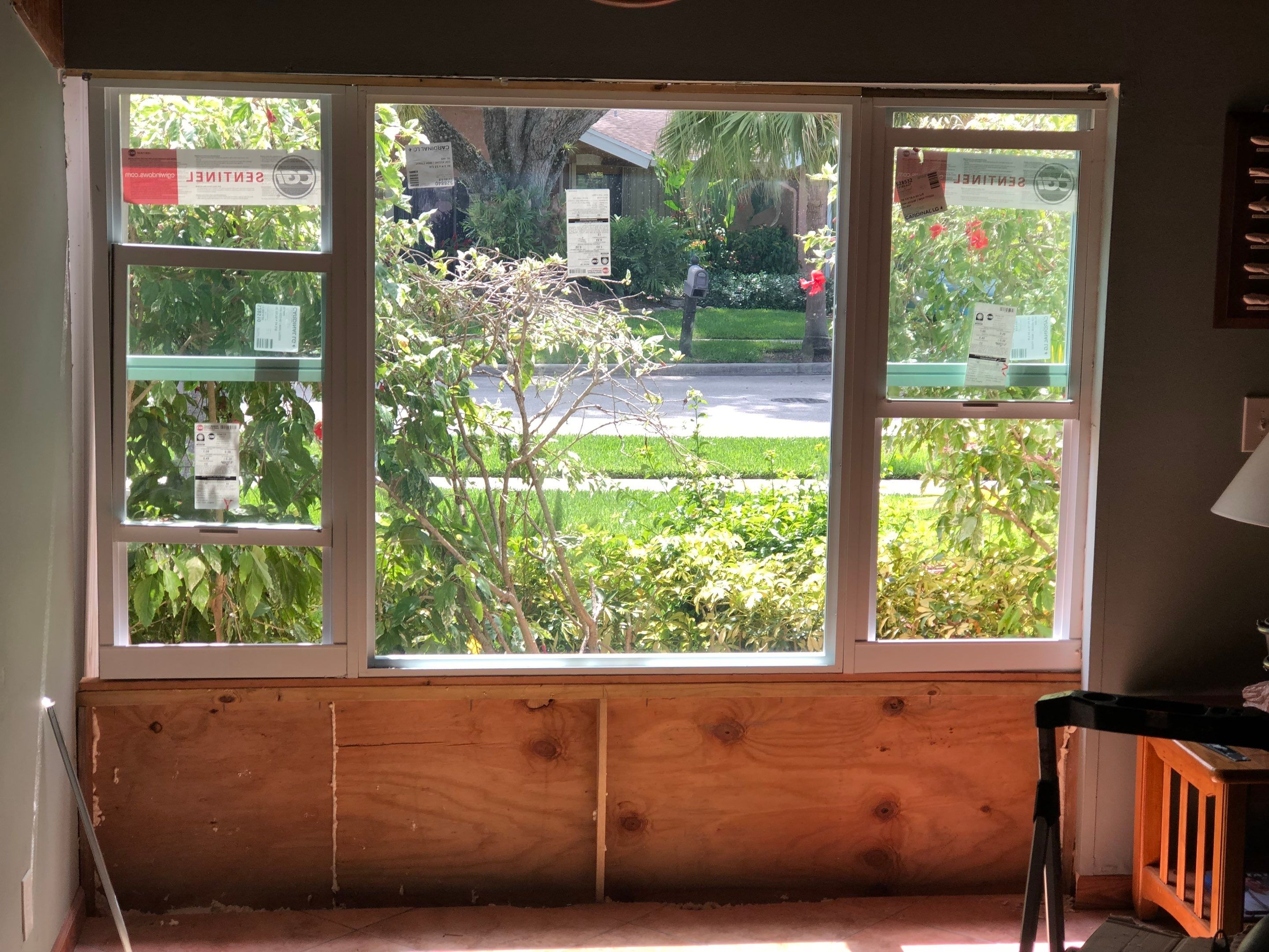 Impact Window Installation & Sliding Glass Door to Window Conversion – Coconut Creek, FL by The Door Doctor of South Florida, Inc.