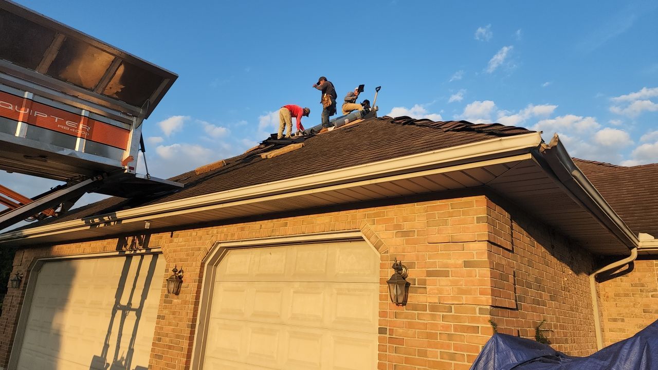 Residential Roofing Repair using GAF Timberline HDZ Shakewood by Nitro Roofing and Construction