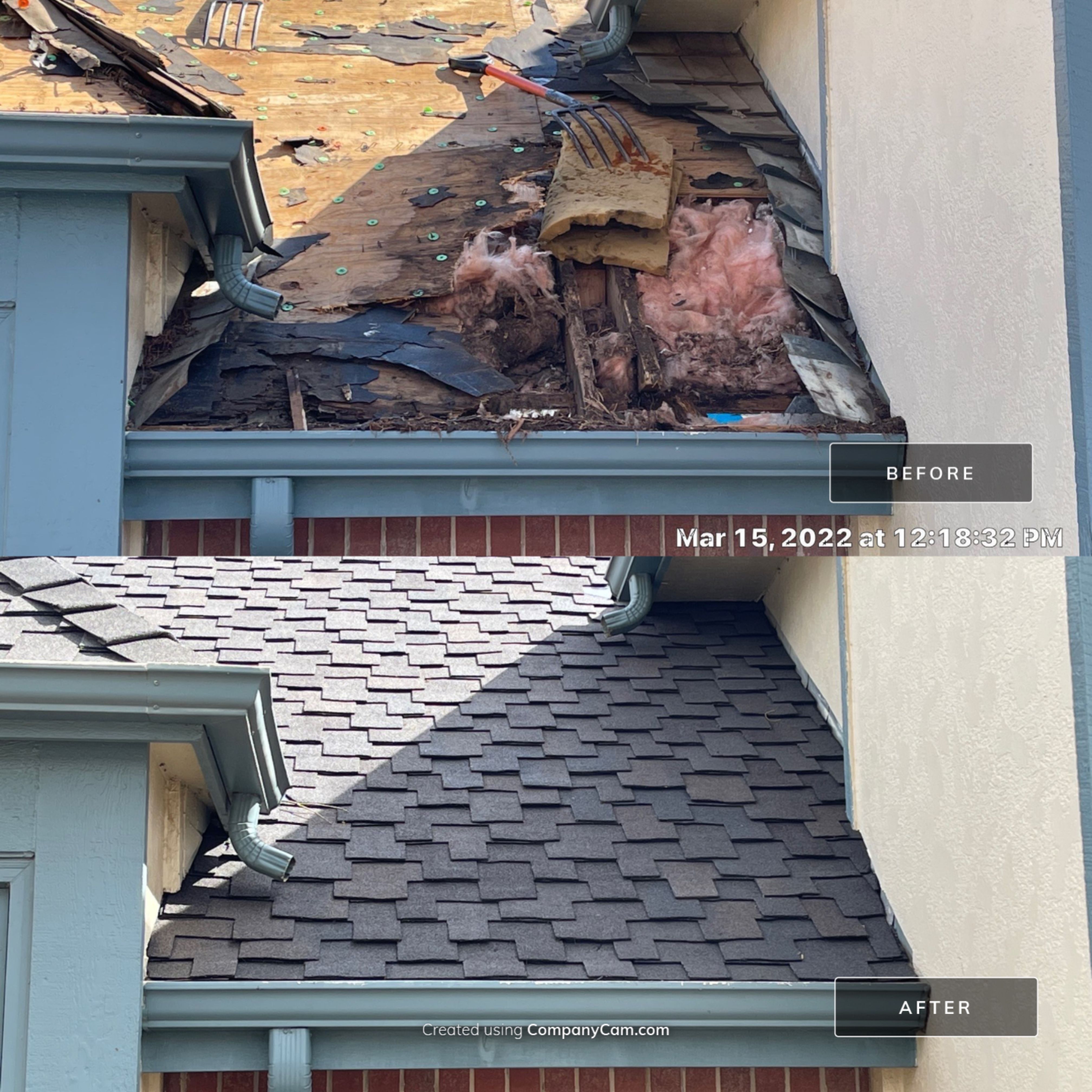 Residential Roofing Installation using CertainTeed Presidential Impact Resistant  by Eaton Roofing 