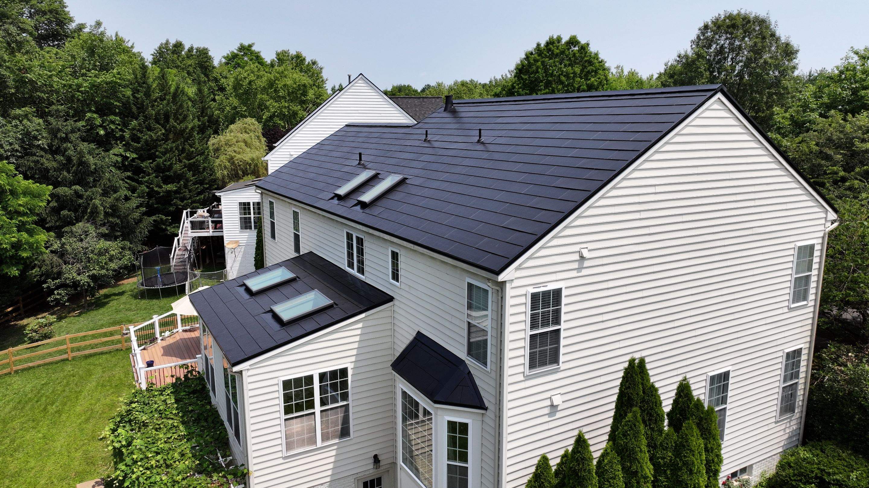 New Tesla Solar Roof in Maryland by American Home Contractors