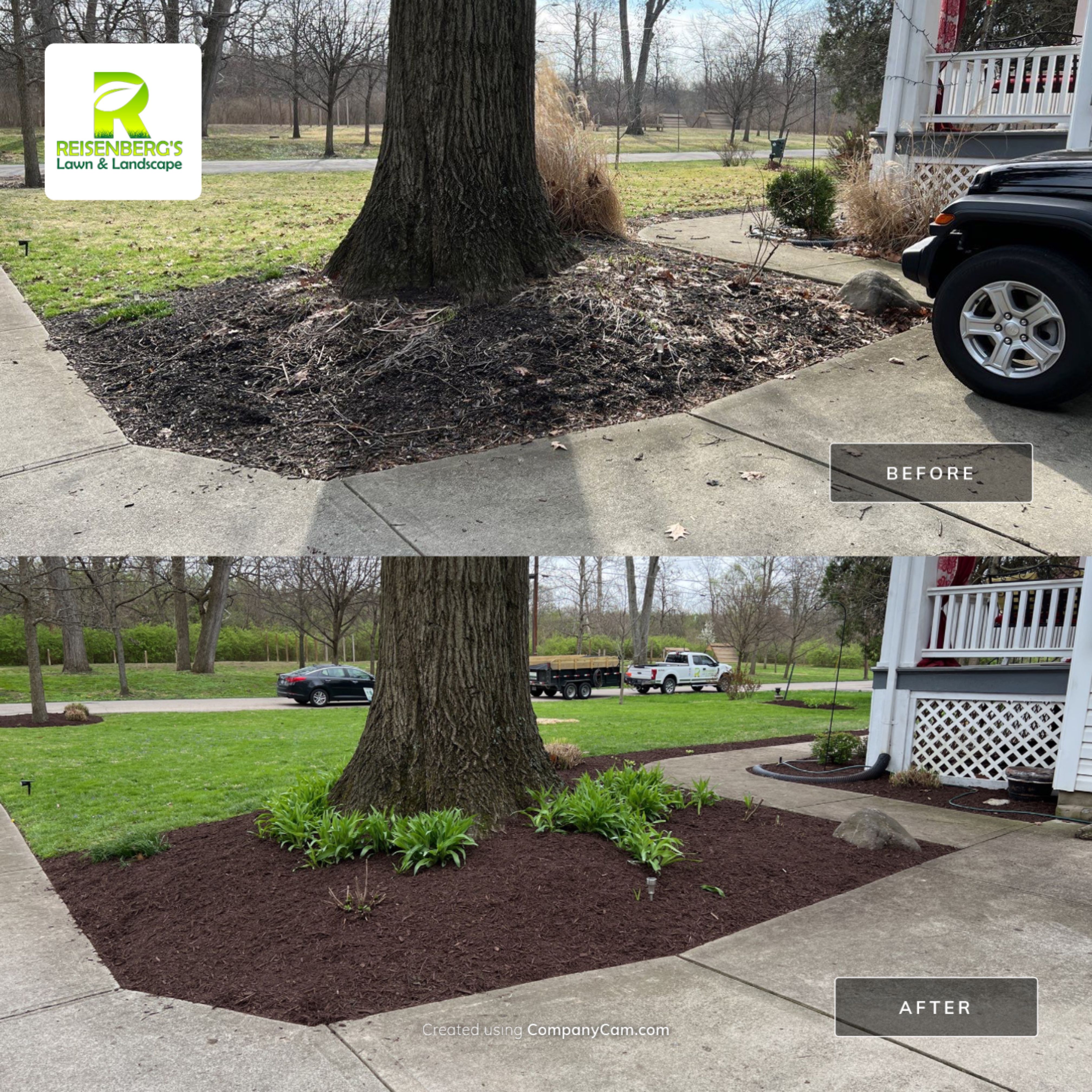 Spring Clean Up, Edge, & Mulch  by Reisenberg’s Lawn & Landscape, LLC