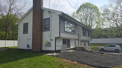 Vinyl siding project in Natick, MA
