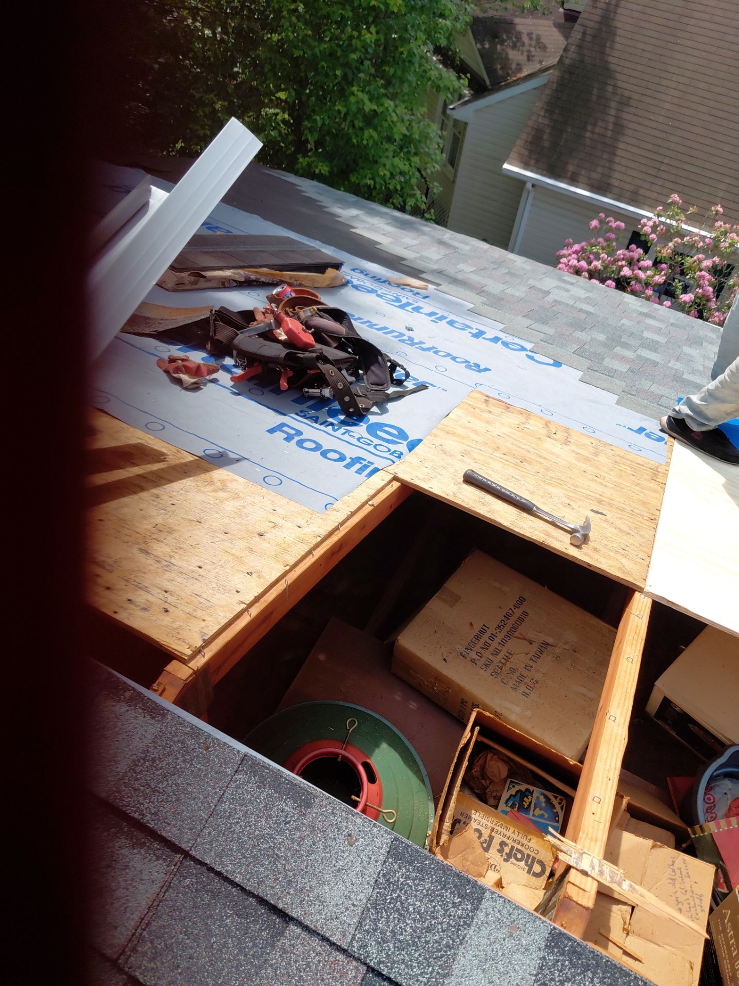 Montclair: Residential Roof Replacement with CertainTeed Landmark Pro in Max Def Colonial Slate by RM Banning, Inc.