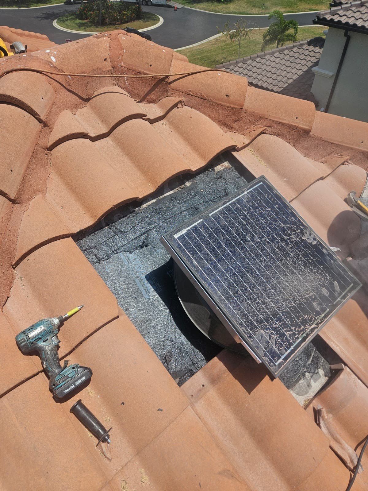Residential Roofing Repair using Concrete Tile by Four Peaks Roofing