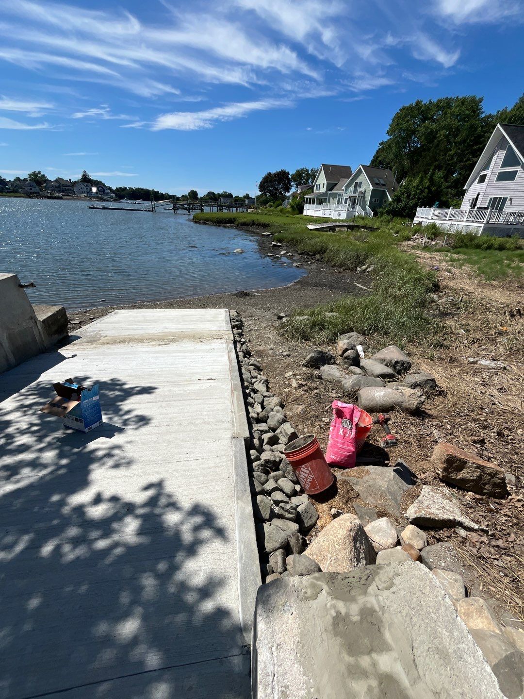 Beautiful Re-disgn by the water in Danvers MA  by Cole Landscaping Inc