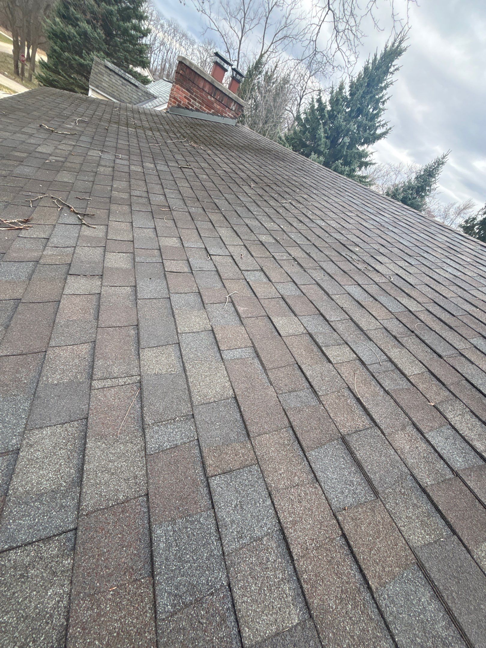 Roof Replacement using Owens Corning Estate Gray by 180 Contractors