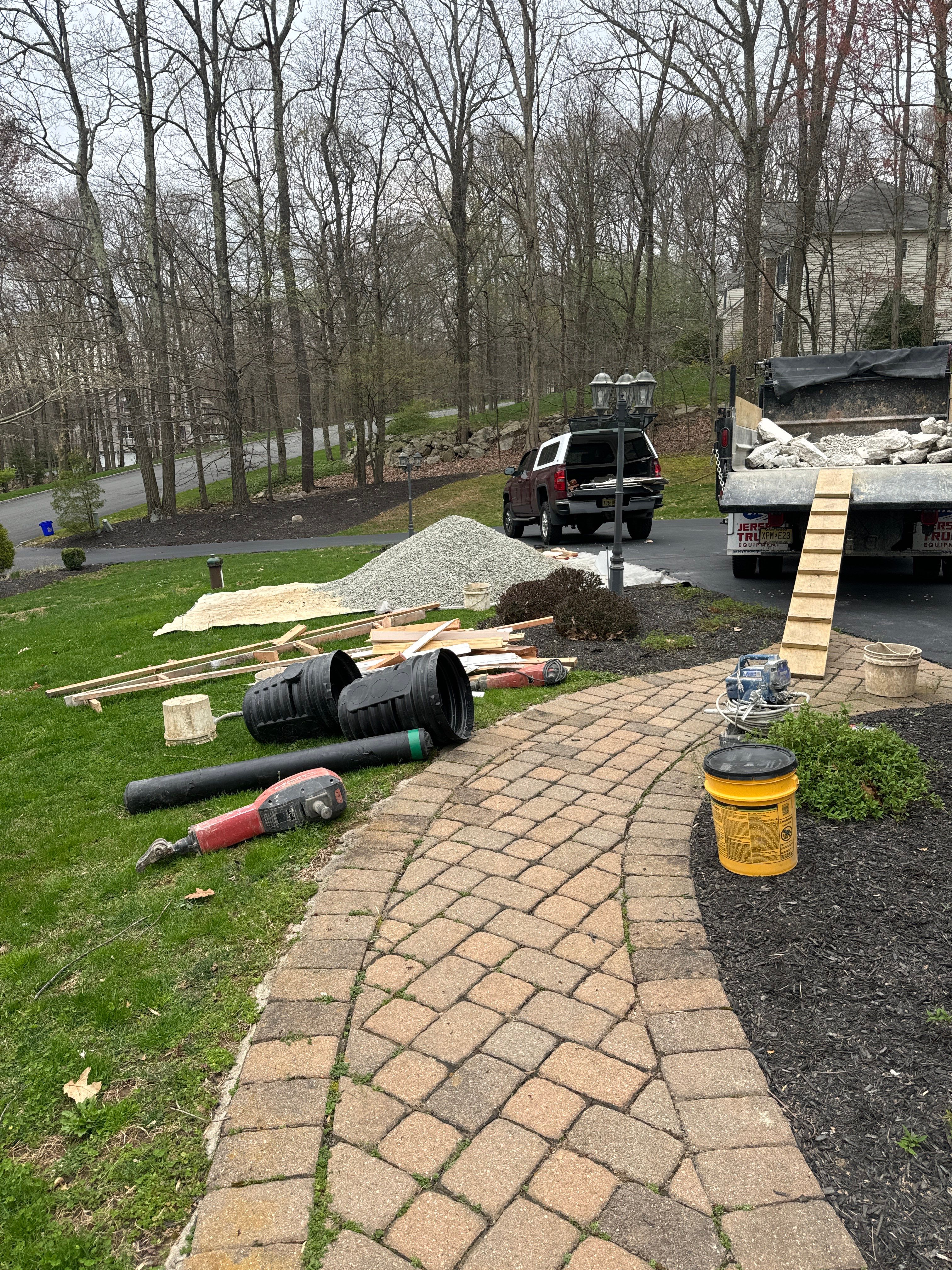Interior French Drain With Radon Seal & Mold Remediation in Wall Township by Pure Service Pro, LLC 
