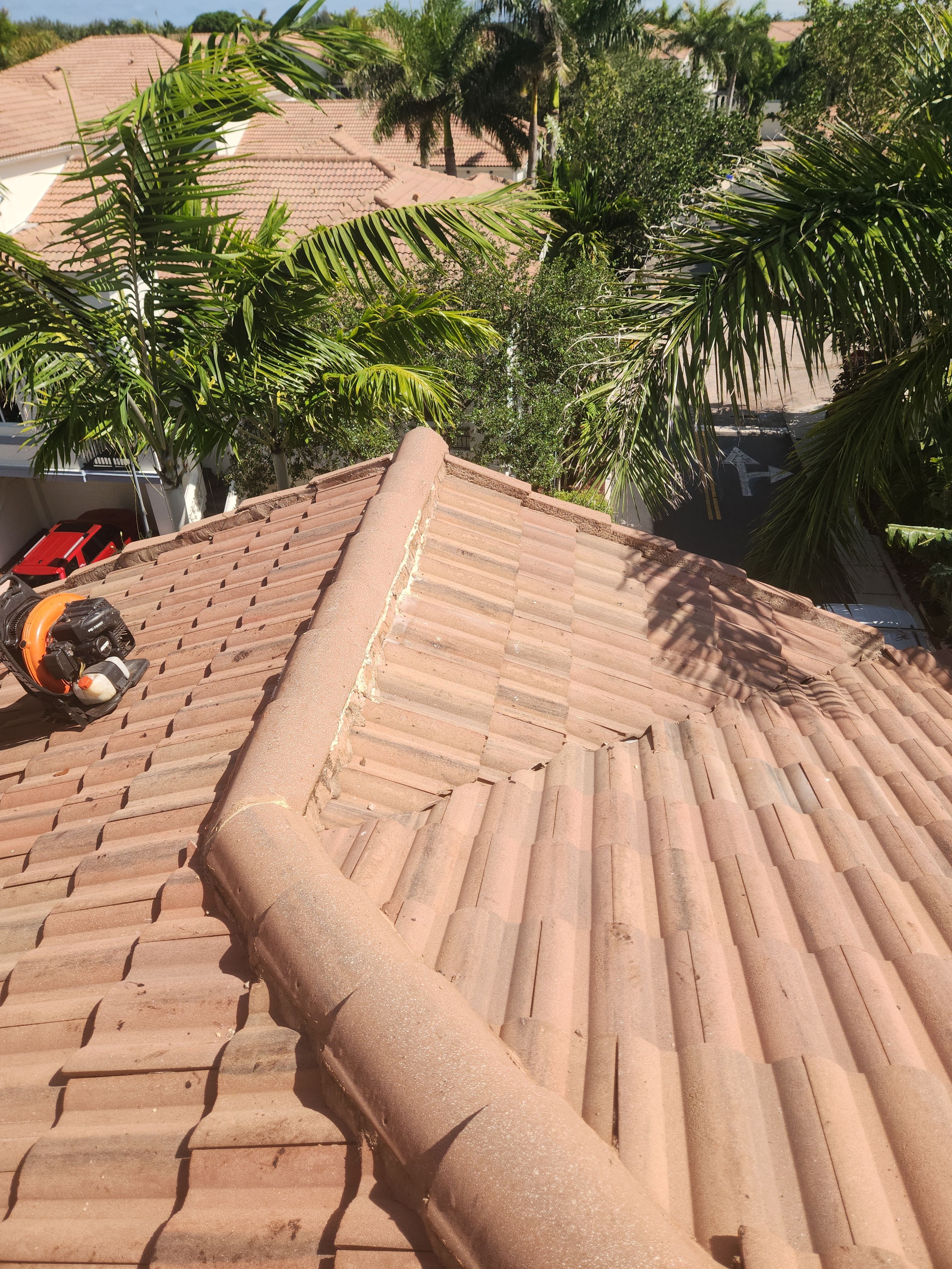 Tile Roof Leak Repair and Plywood Decking Replacement in Boynton Beach by Aastro Roofing