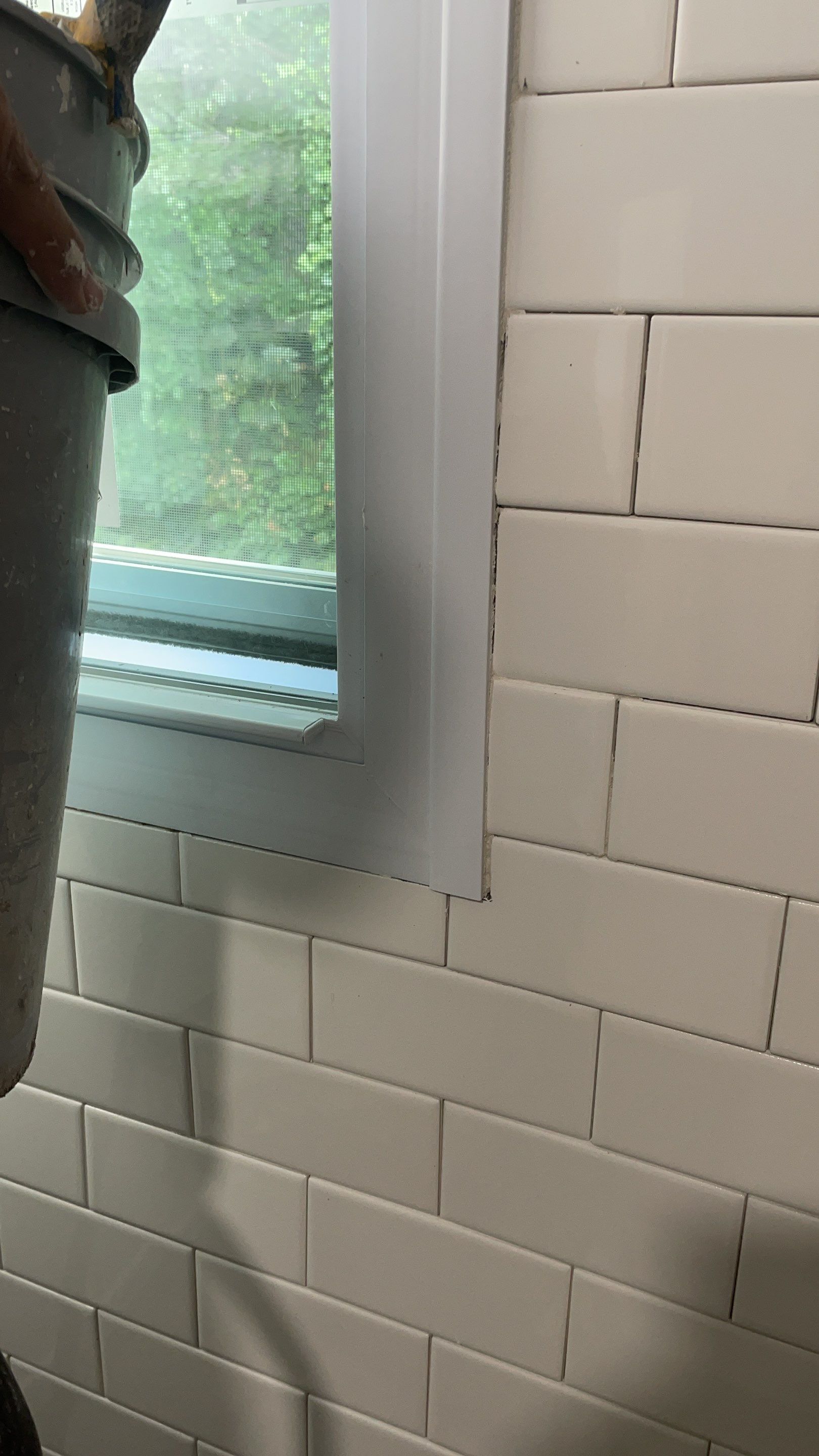 Basement Remodel using Tile by Home Concepts Construction