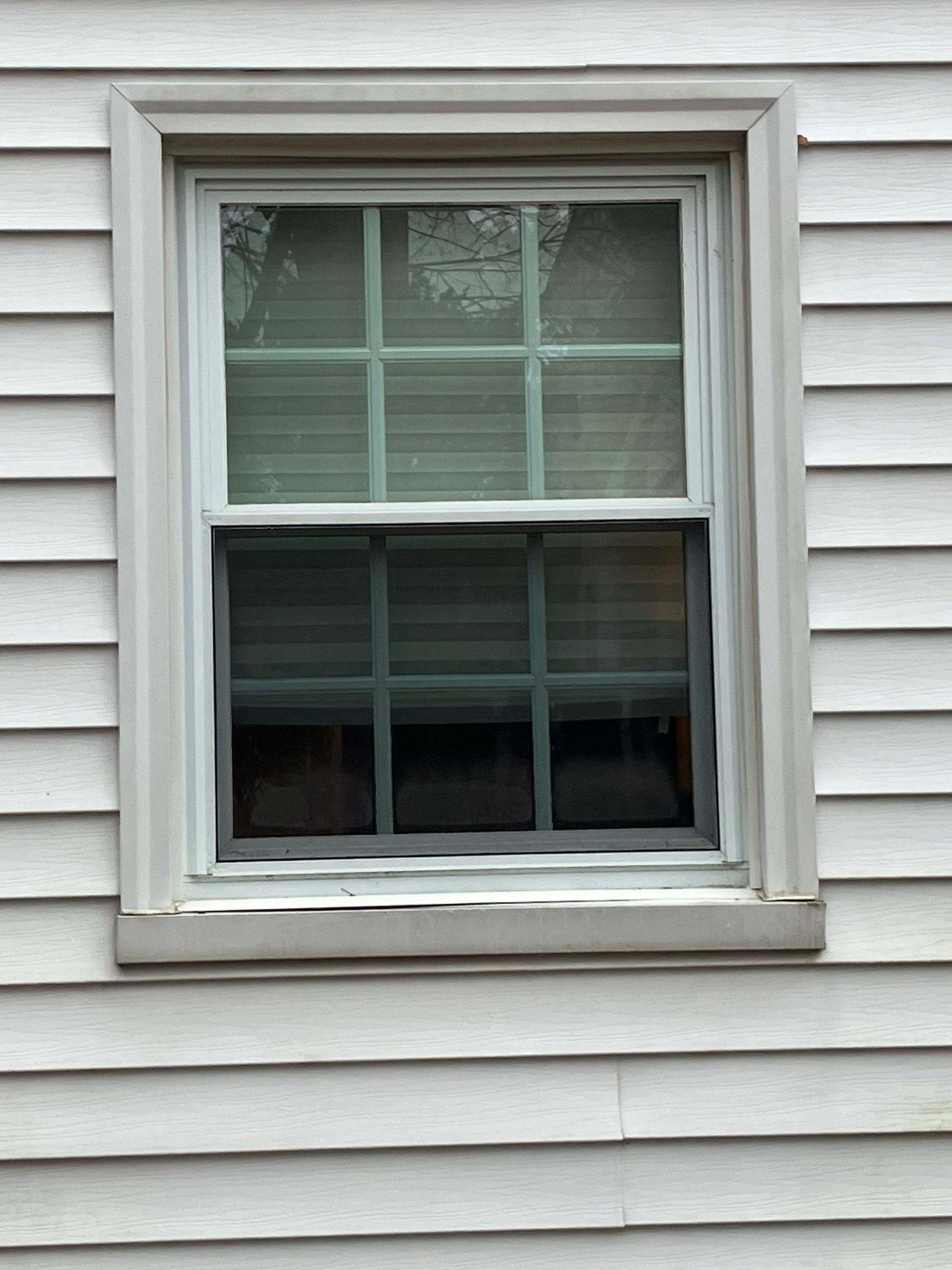 Infinity by Marvin Window Installation using Infinity By Marvin Double-Hung window by DiGiorgi Roofing and Siding Inc