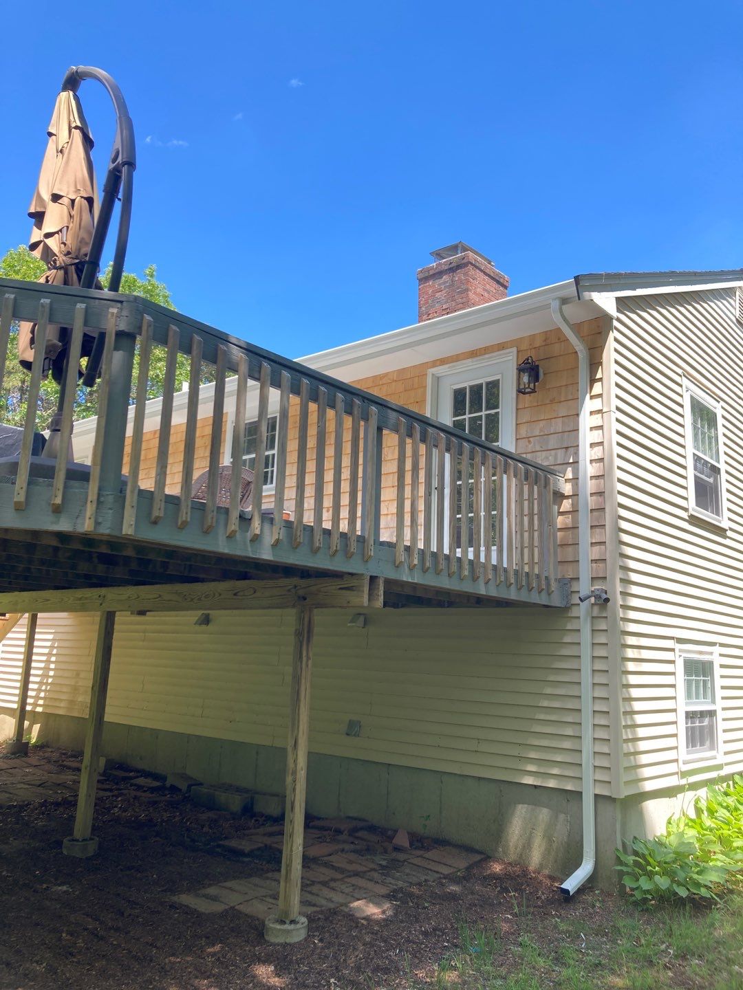 East Falmouth Installation of Leaf Relief Gutter System by Gutter Pro Enterprises