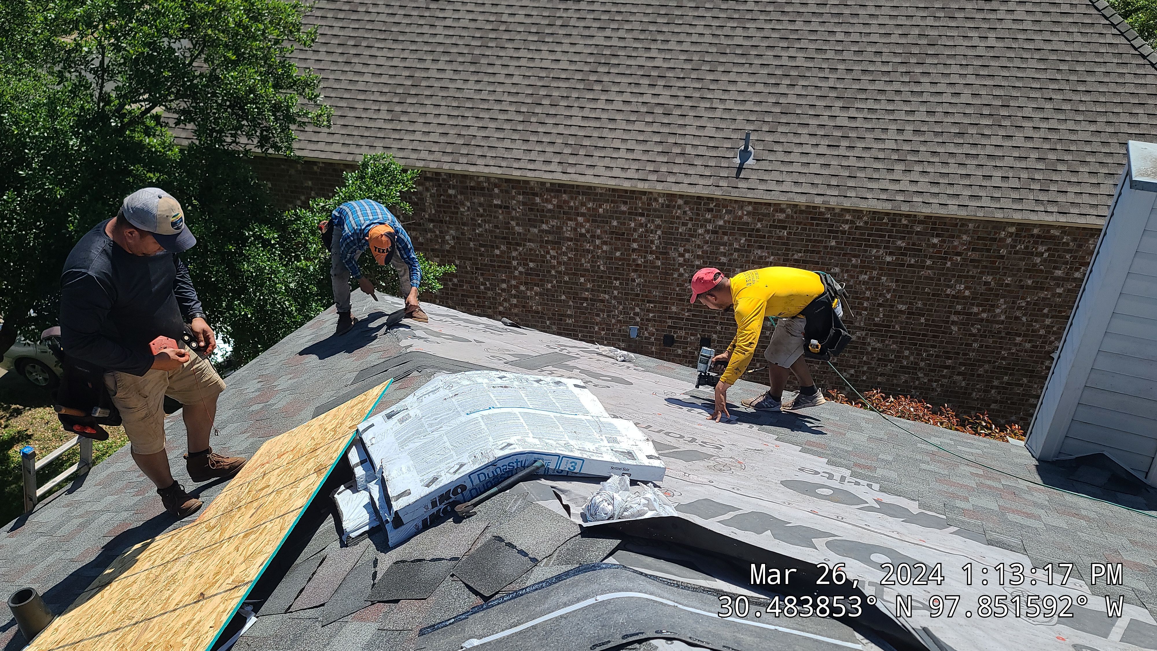 Cedar Park Residential Roofing Replacement with IKO Dynasty Shingles by Caliber Restoration LLC