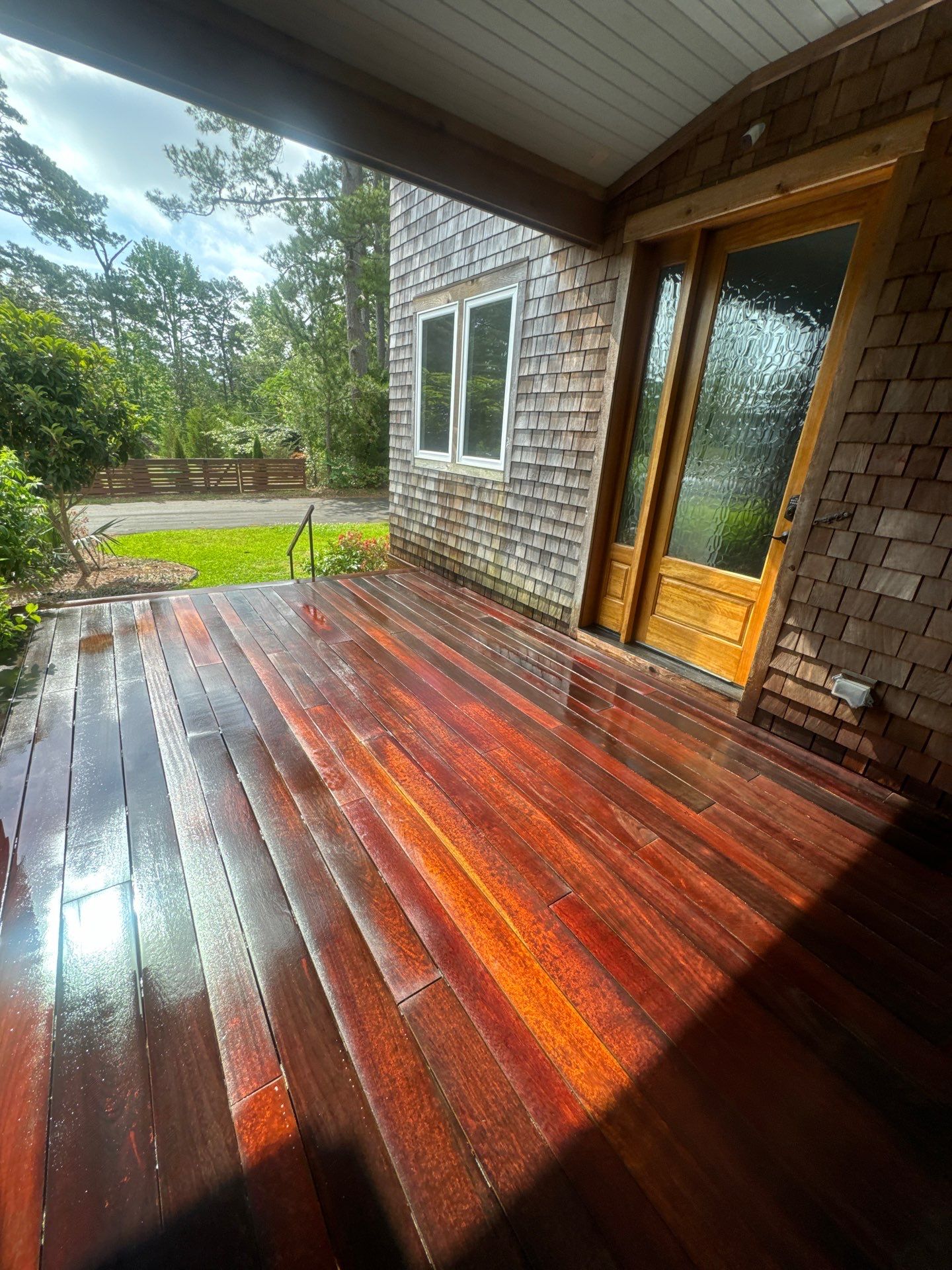 Weathered Deck using Wood Sealant by DuraSeal