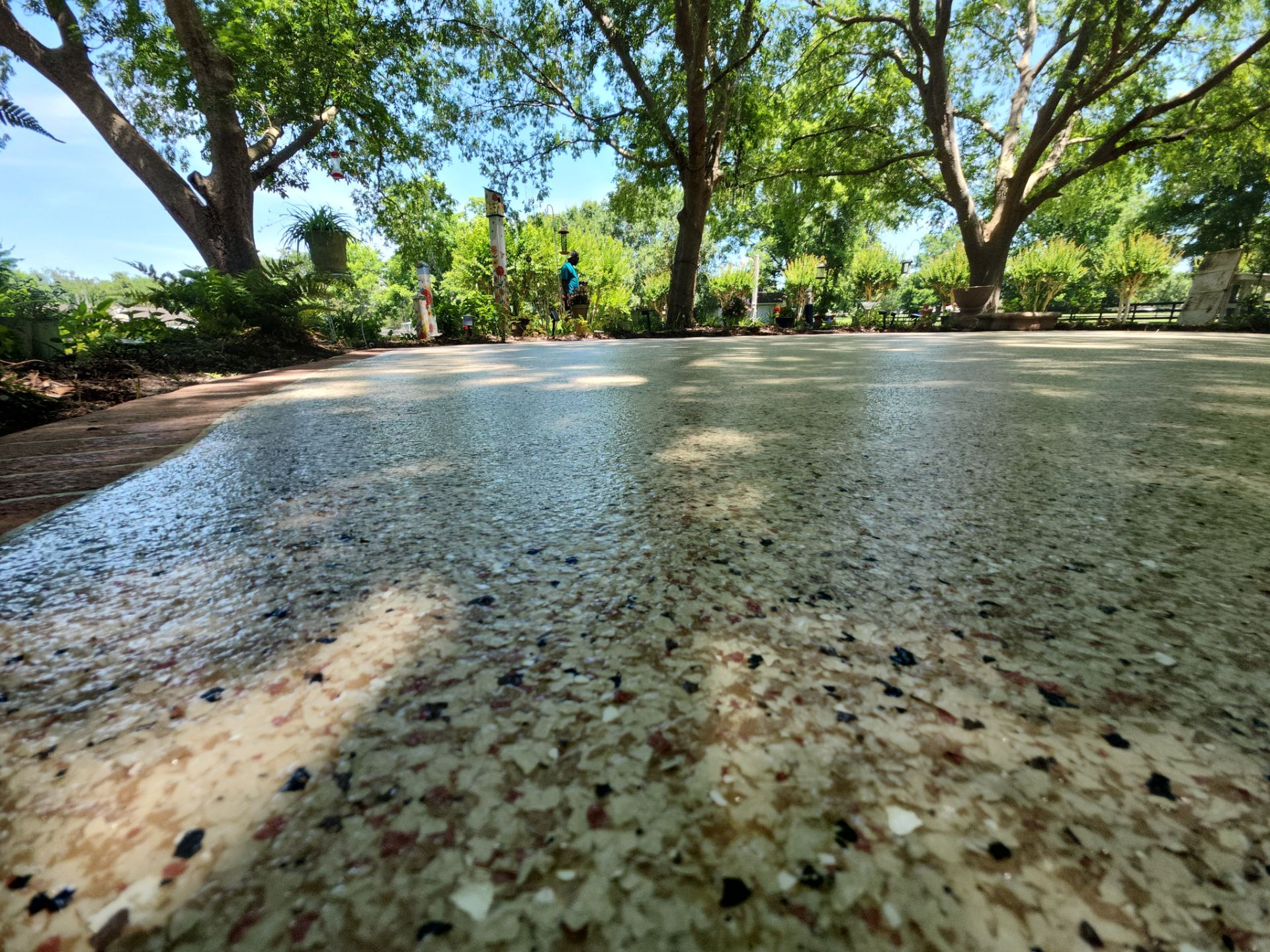 Patio Oasis by Deese Elite Concrete Coatings