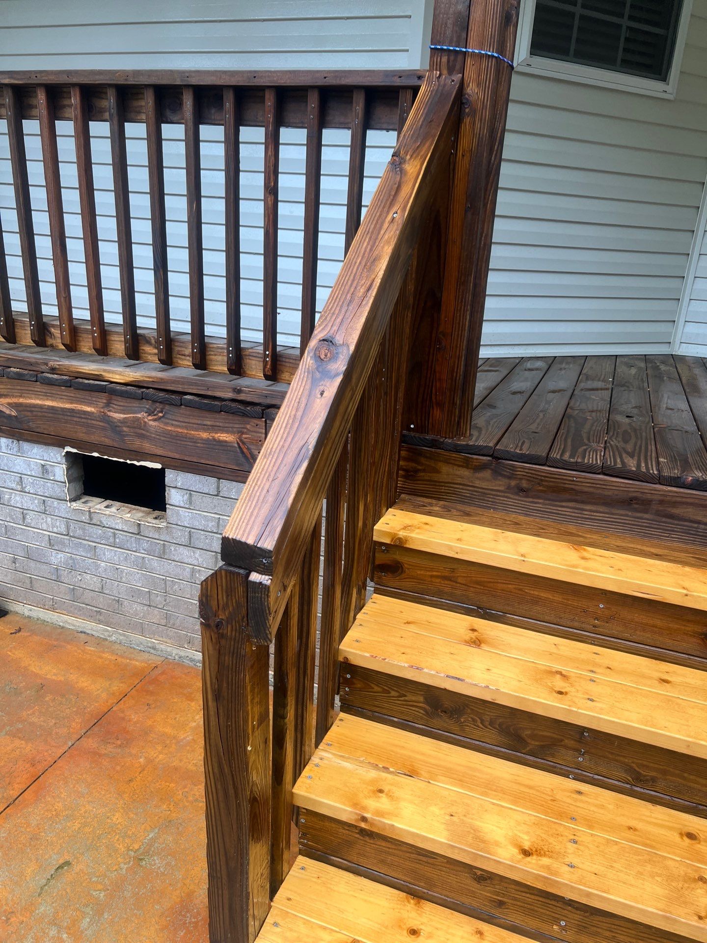 Weathered Deck using Wood Sealant by DuraSeal