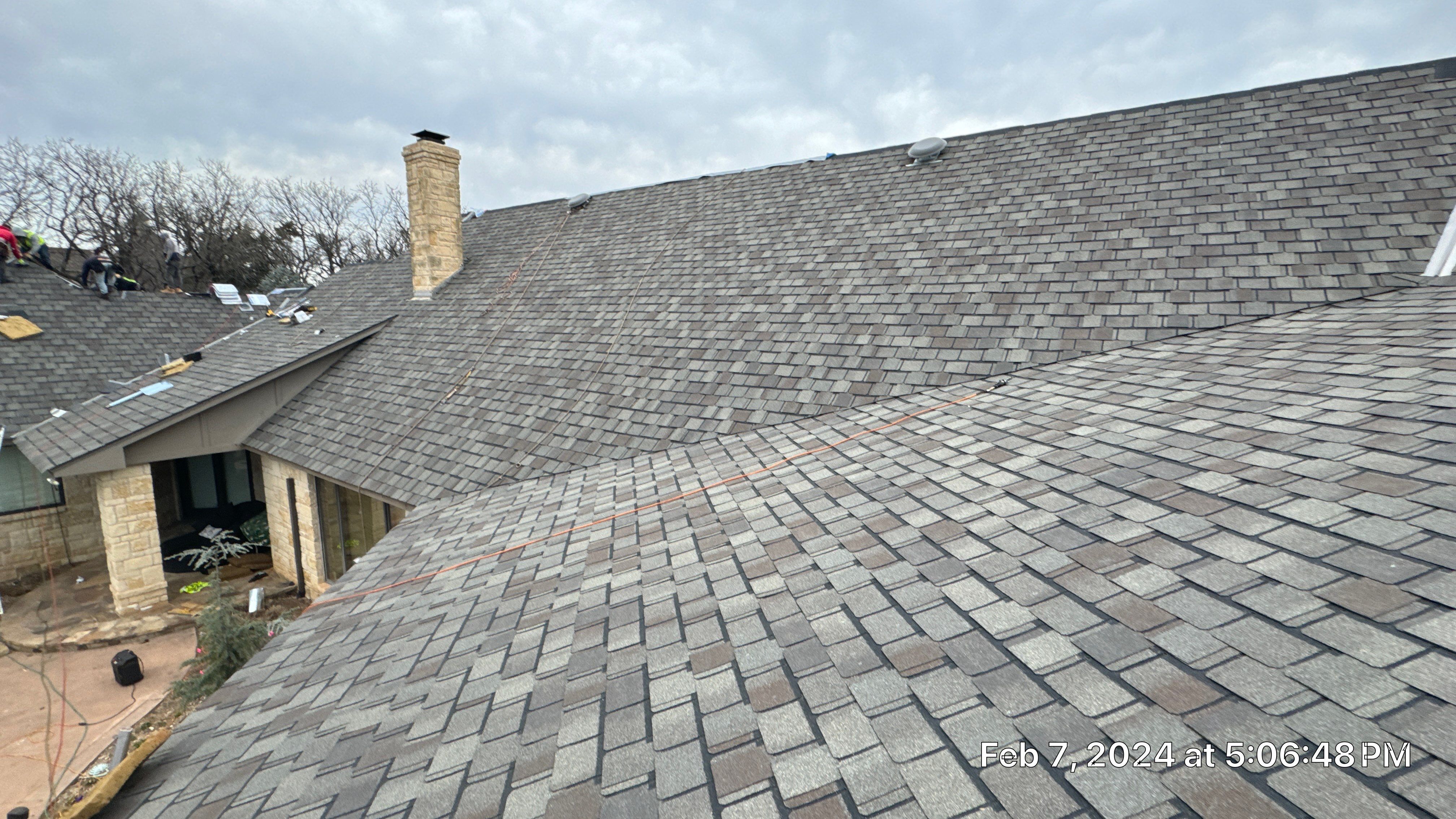 Reroof using Certainteed Integrity Roof System by Castillo Roofing