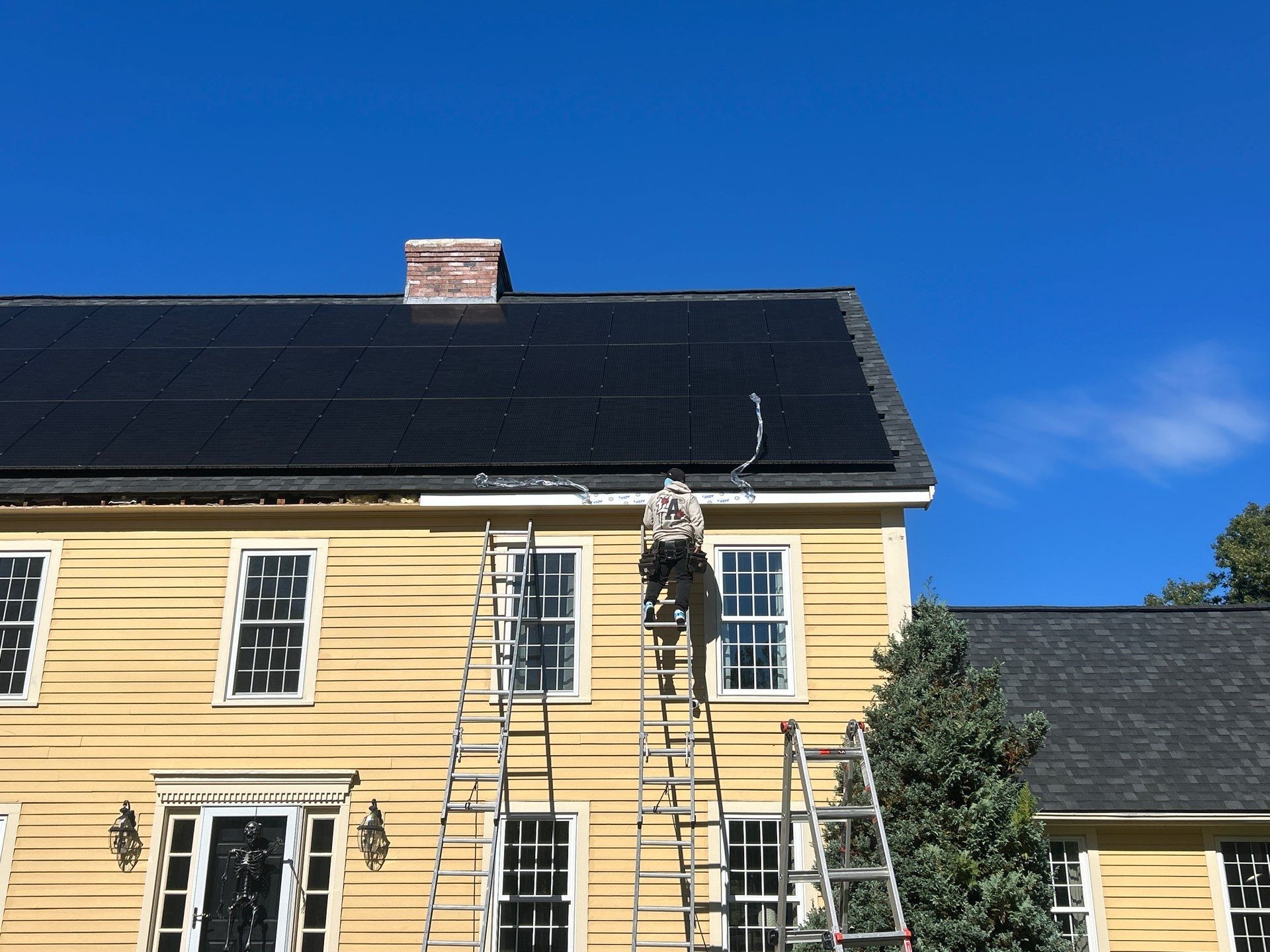 Westford Complete Gutter System with New PVC Fascia Upgrade by Mighty Dog Roofing of Greater Middlesex County