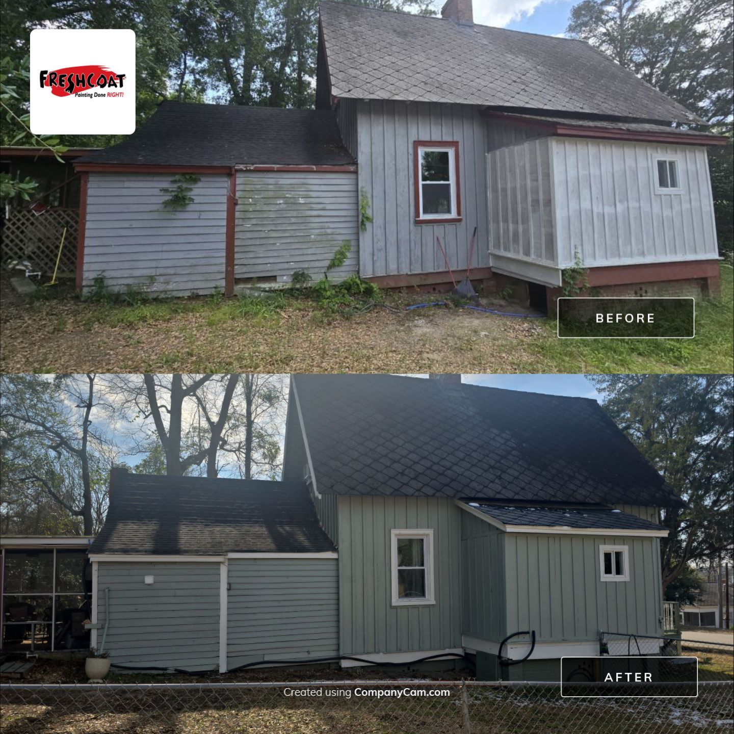 Exterior Refresh by Fresh Coat Painters of Augusta