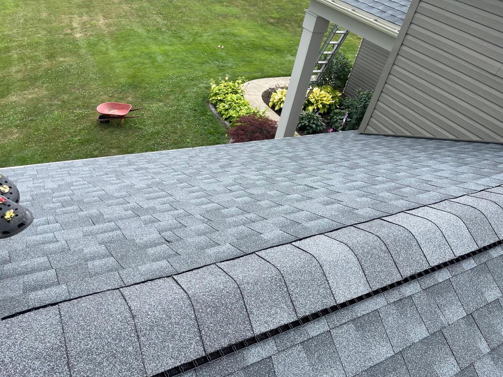Residential Roofing Installation using GAF Timberline HDZ by Rainstoppers Roofing