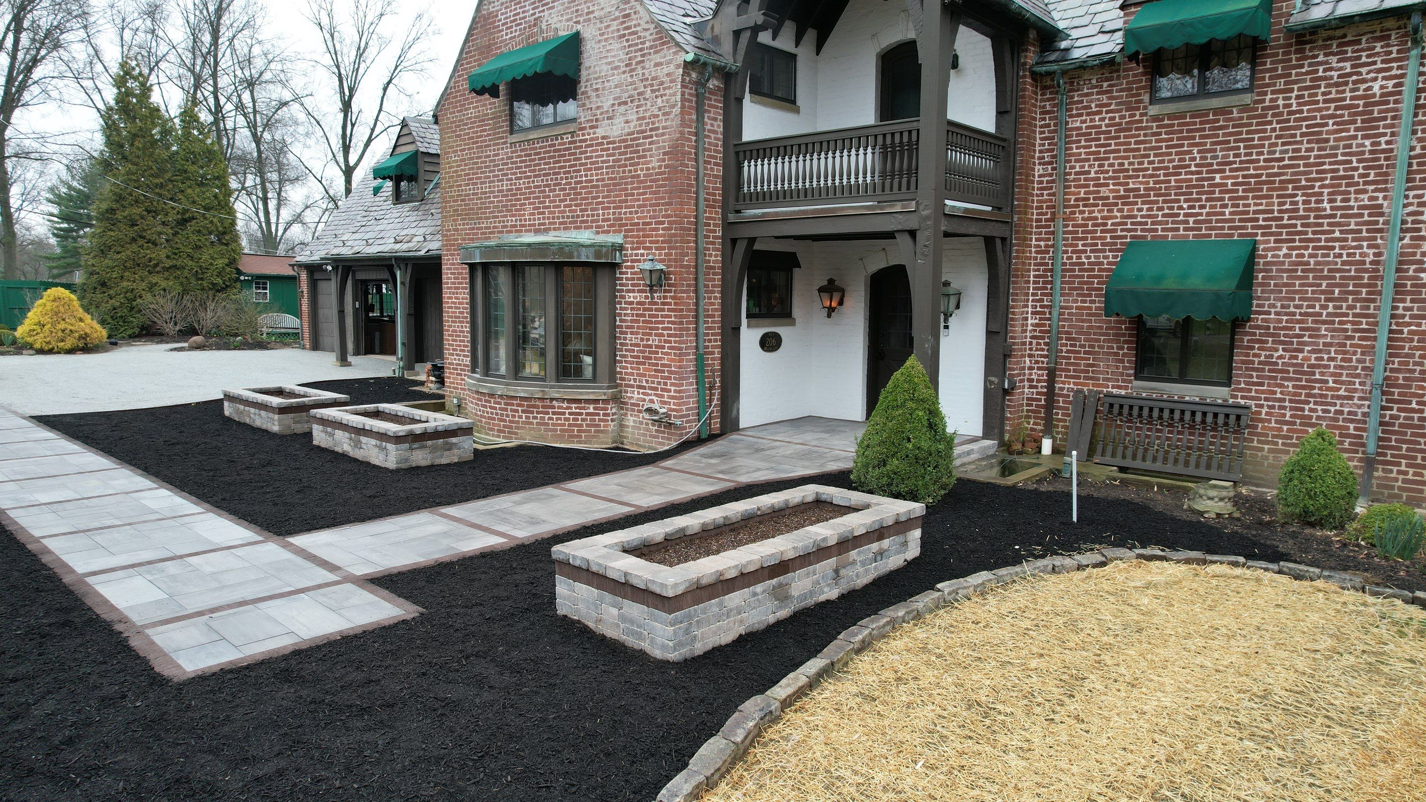 Hardscape Design & Install using Unilock Products by Reisenberg’s Lawn & Landscape, LLC
