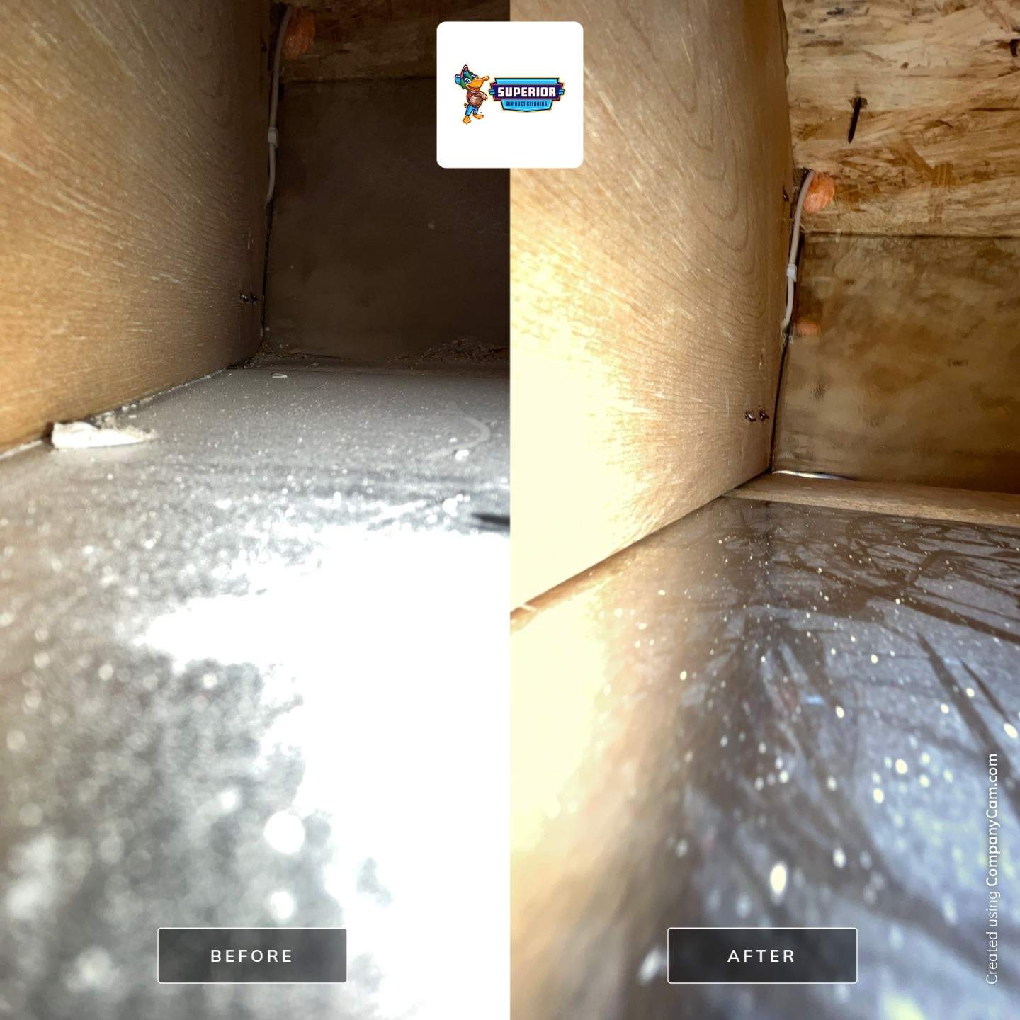 Air Duct Cleaning With a Vacuum Truck in Columbiana, OH by Superior Air Duct Cleaning