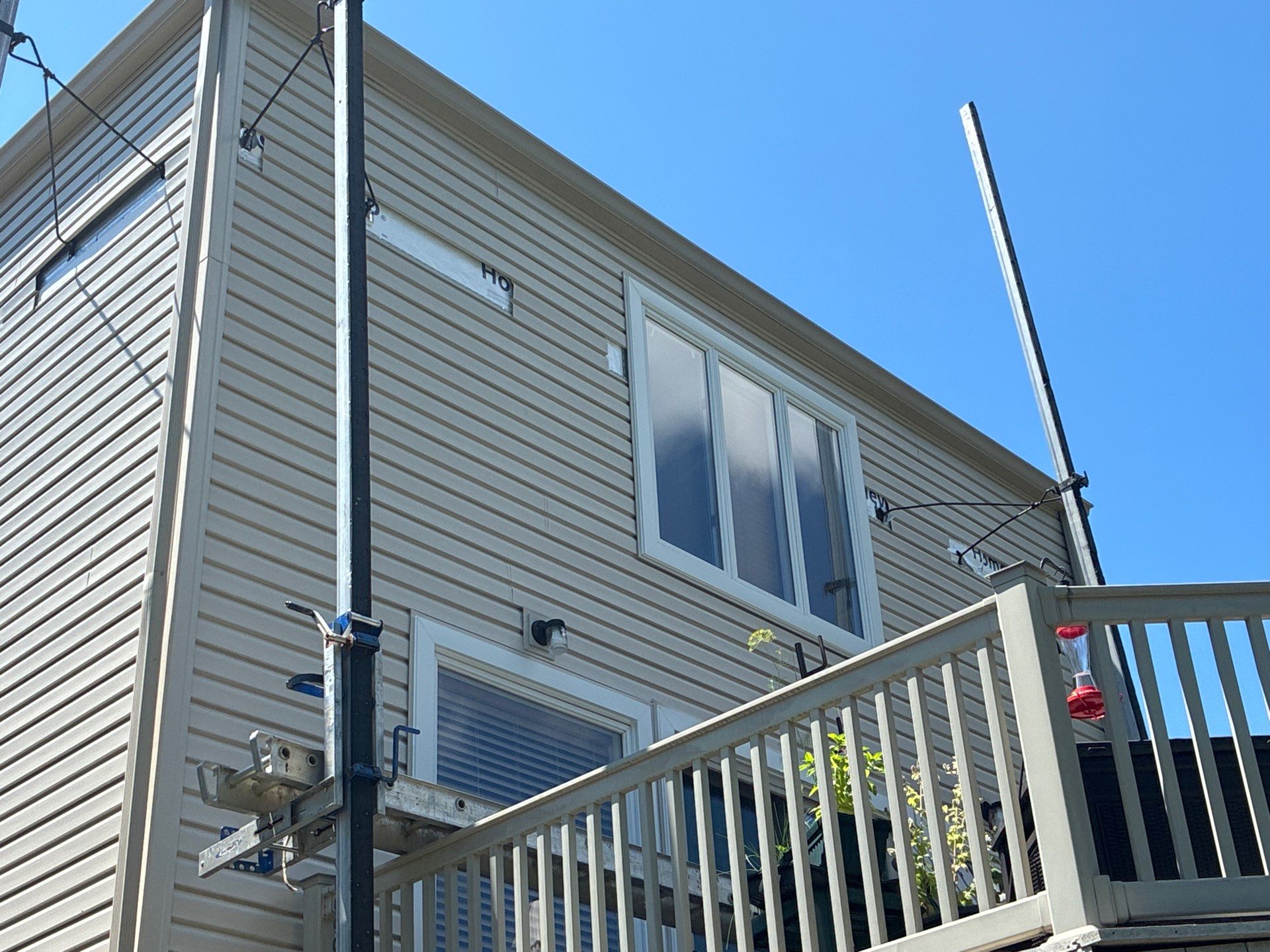 Full Vinyl Siding Renovation and Trim Installation in Mt Lebanon by Ideal Siding Pittsburgh