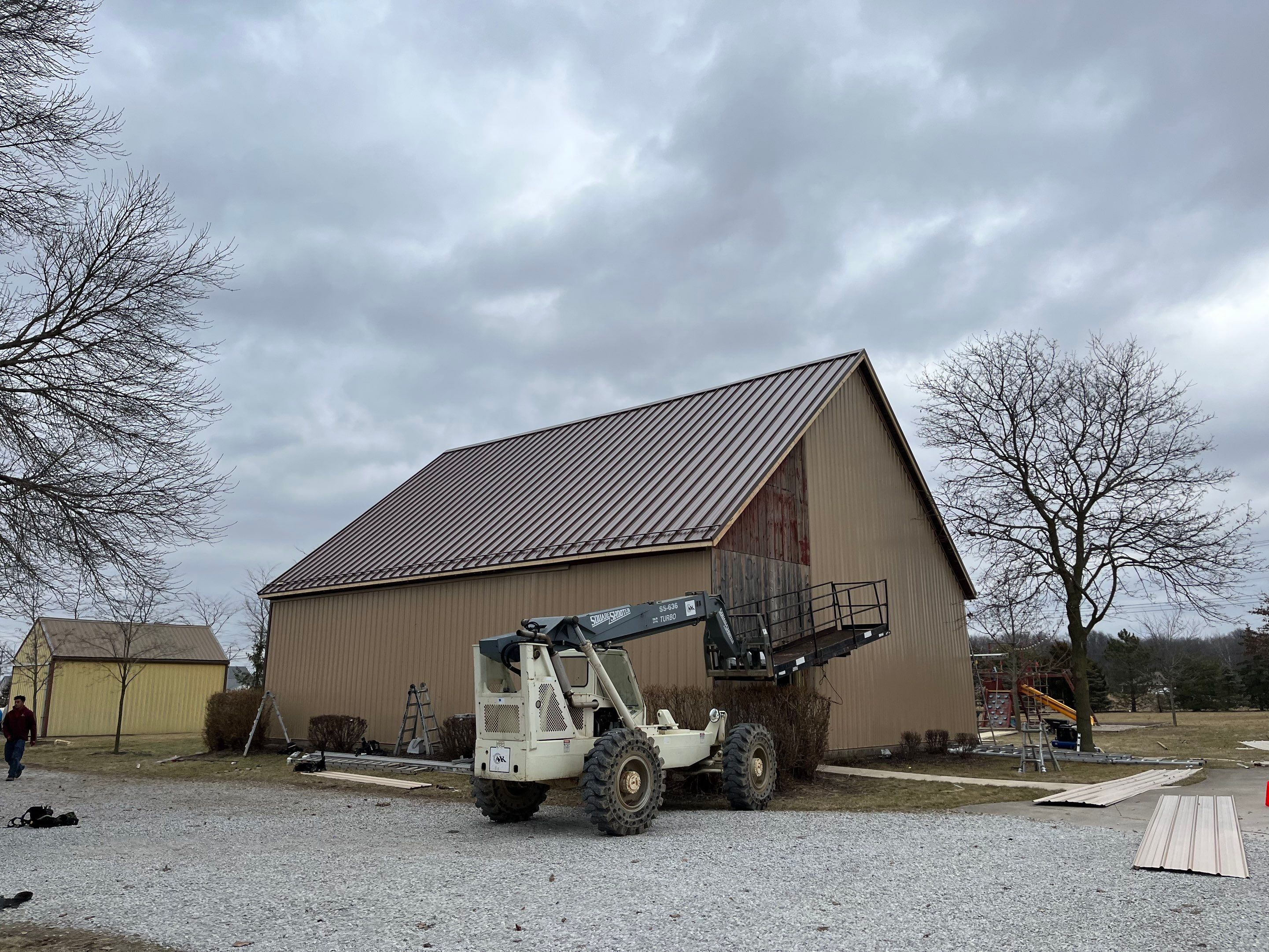 Residential Roofing Installation using Standing seam - Coco Brown by Nitro Roofing and Construction