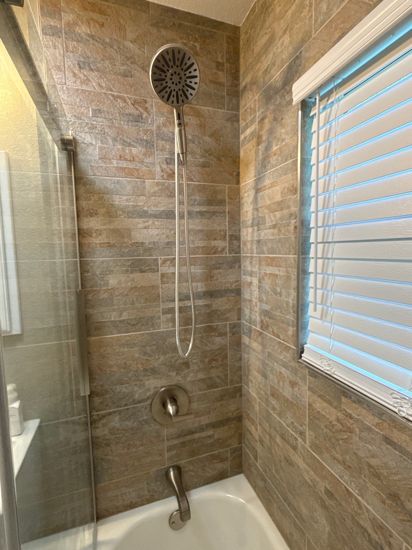 Beautiful Bathroom Remodel by In & Out Construction & Remodeling, LLC