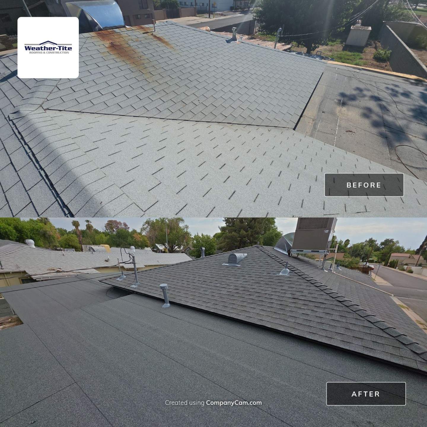 Residential Roof Install using GAF by Weather-Tite Roofing