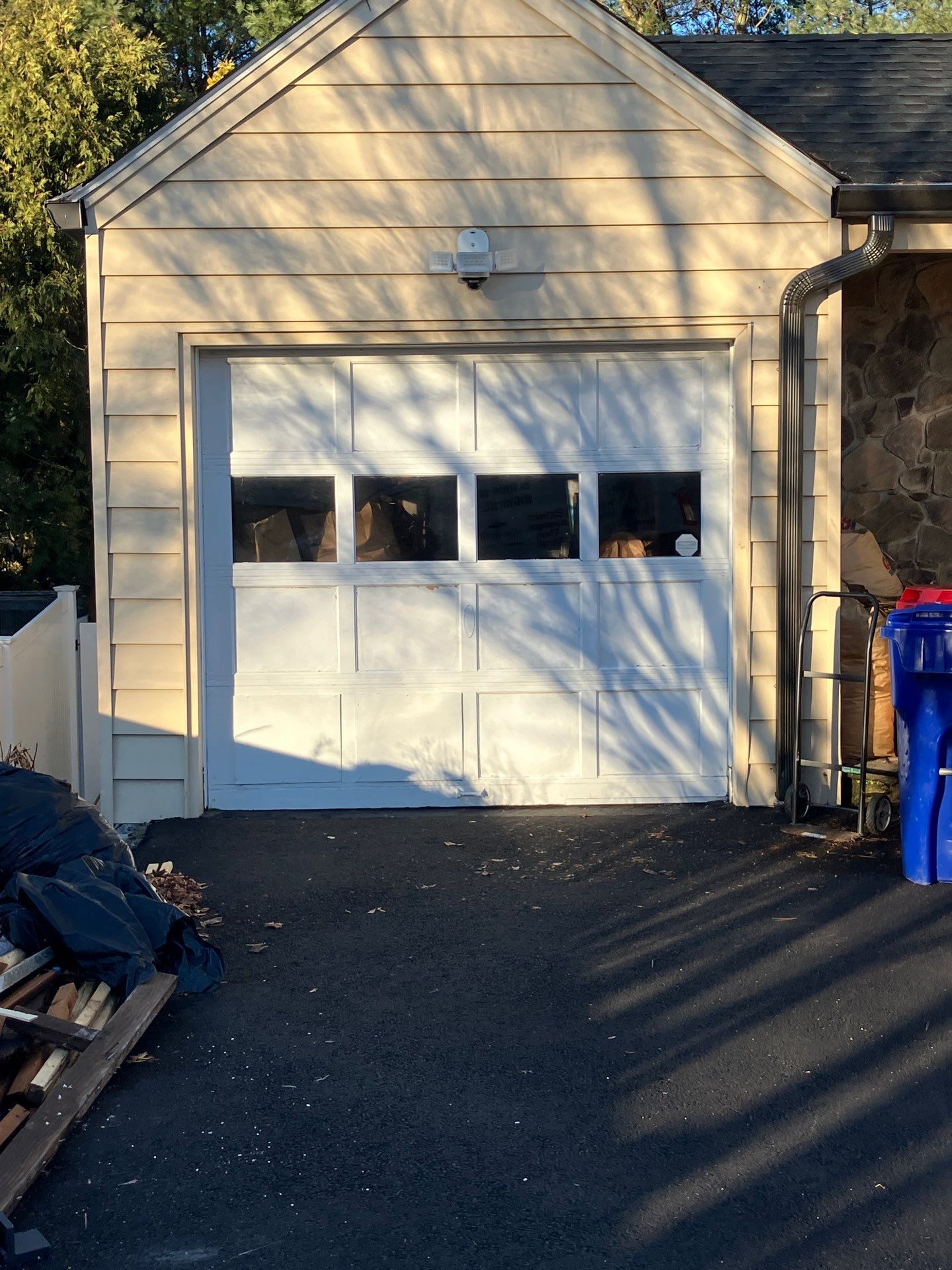 Garage Door Replacement & Exterior Refresh by DiGiorgi Roofing and Siding Inc