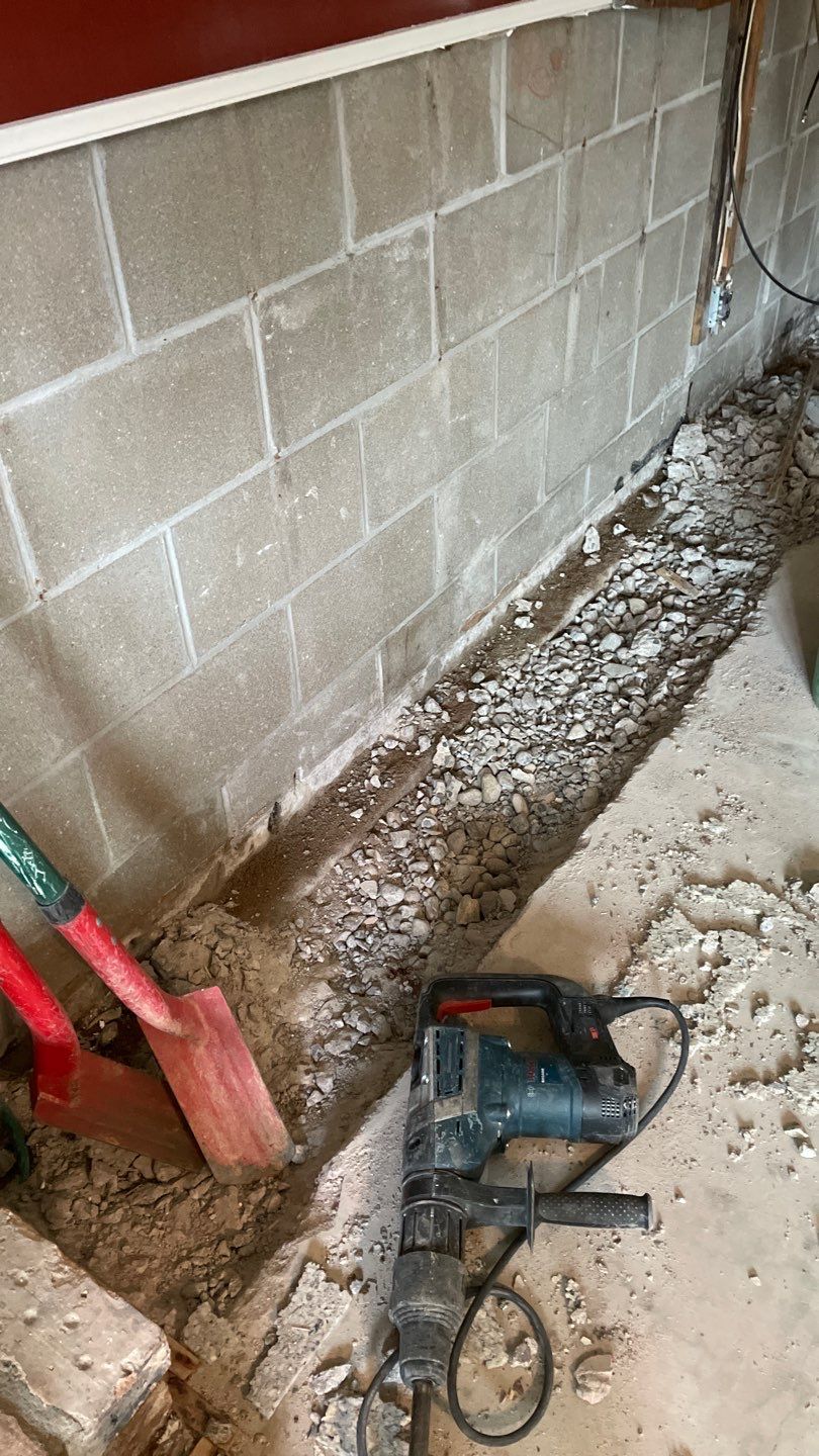 Optimizing Rob & Sue's Existing Waterproofing System by Waterproofing Northeast