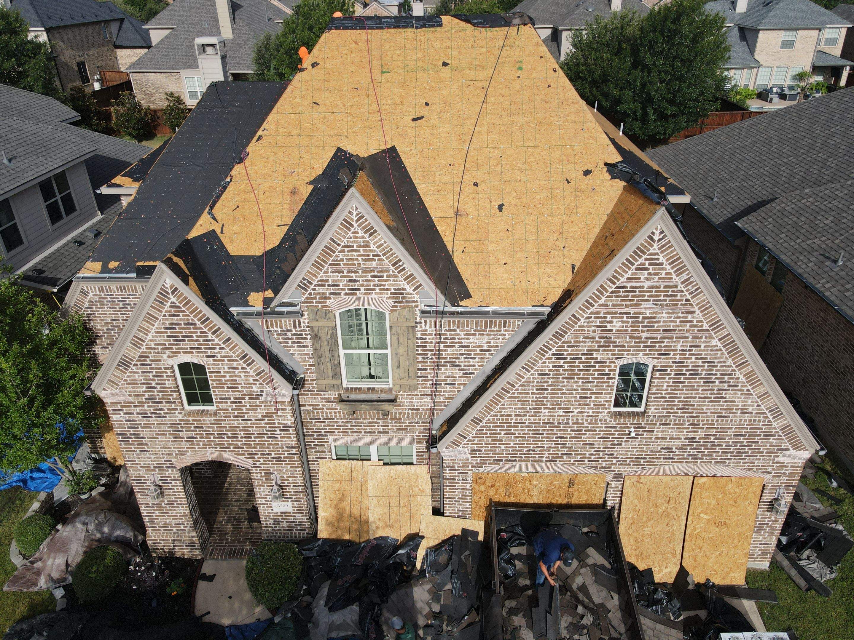 Residential Roofing Installation using Atlas Pinnacle Impact by Lighthouse Contractors
