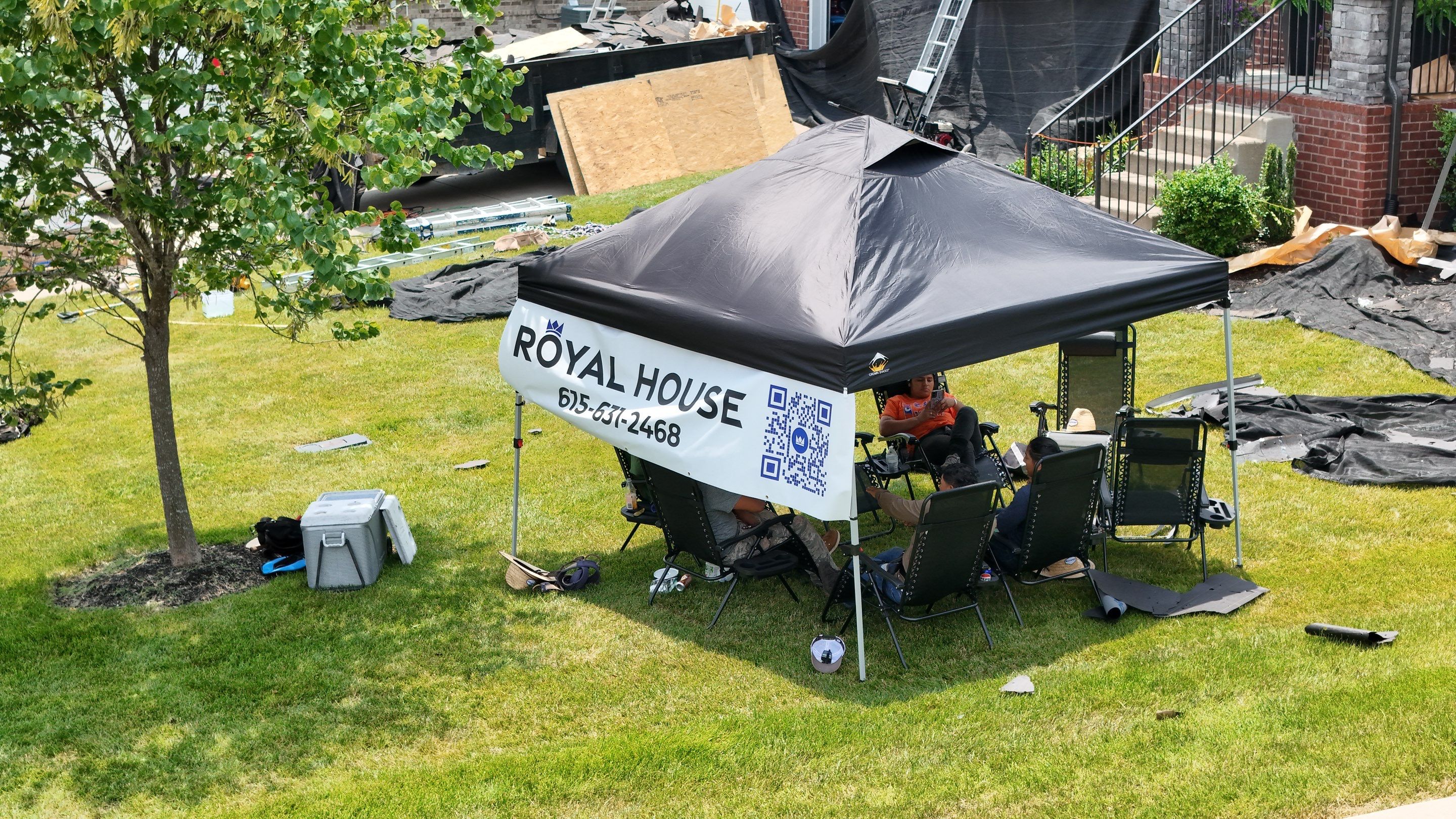 Espresso Re-Roof by Royal House LLC