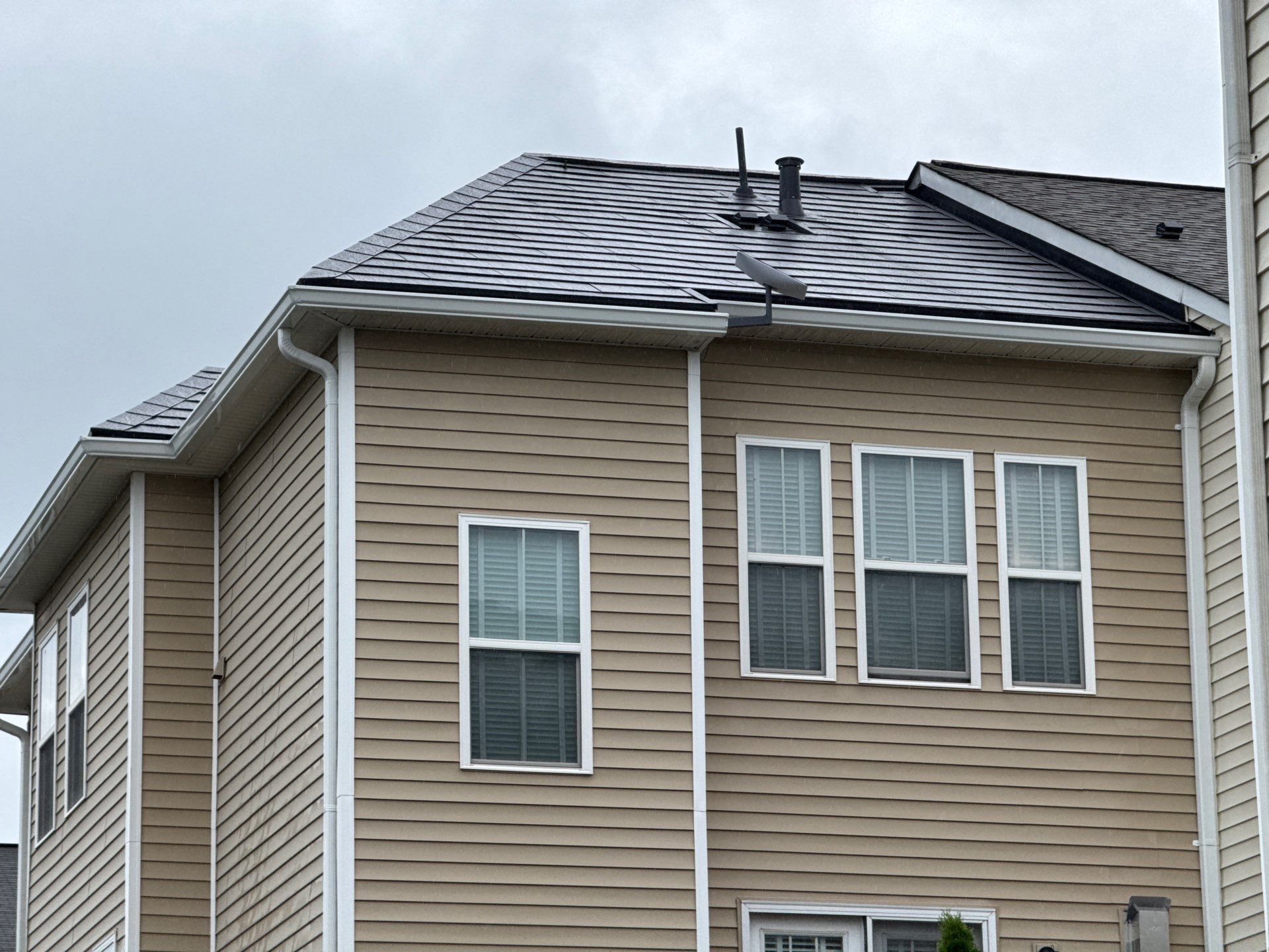 Tesla Solar Roof in Ashburn by American Home Contractors
