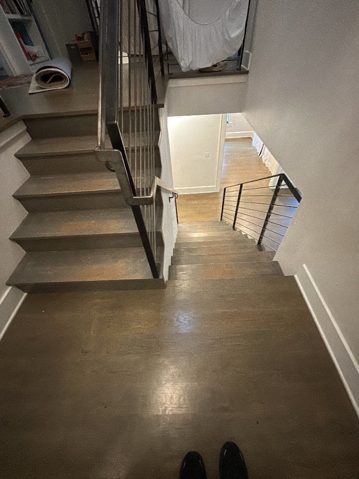 White Oak refinish  by Footprints Floors of East Atlanta