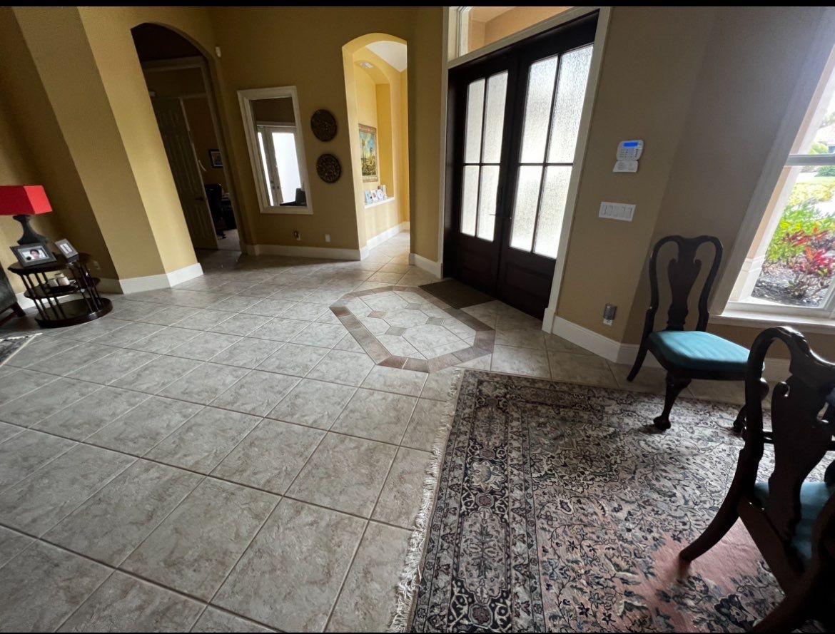 Wood Look Tile  using Alpi Tortora 8x48 by Naples Flooring Boutique