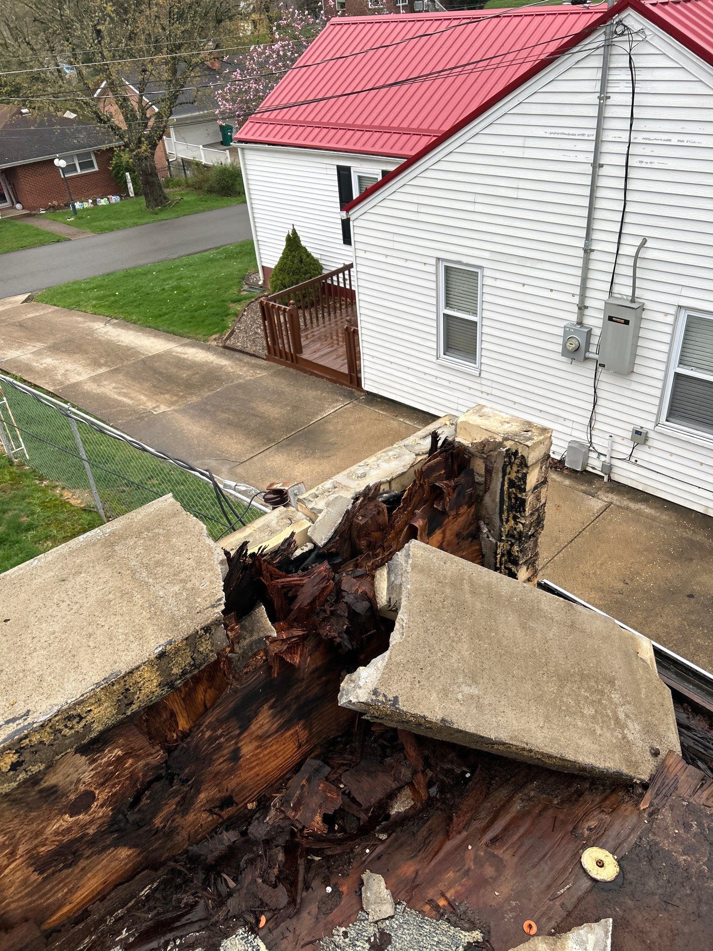 Project in Bridgeport by Duarte’s Roofing 