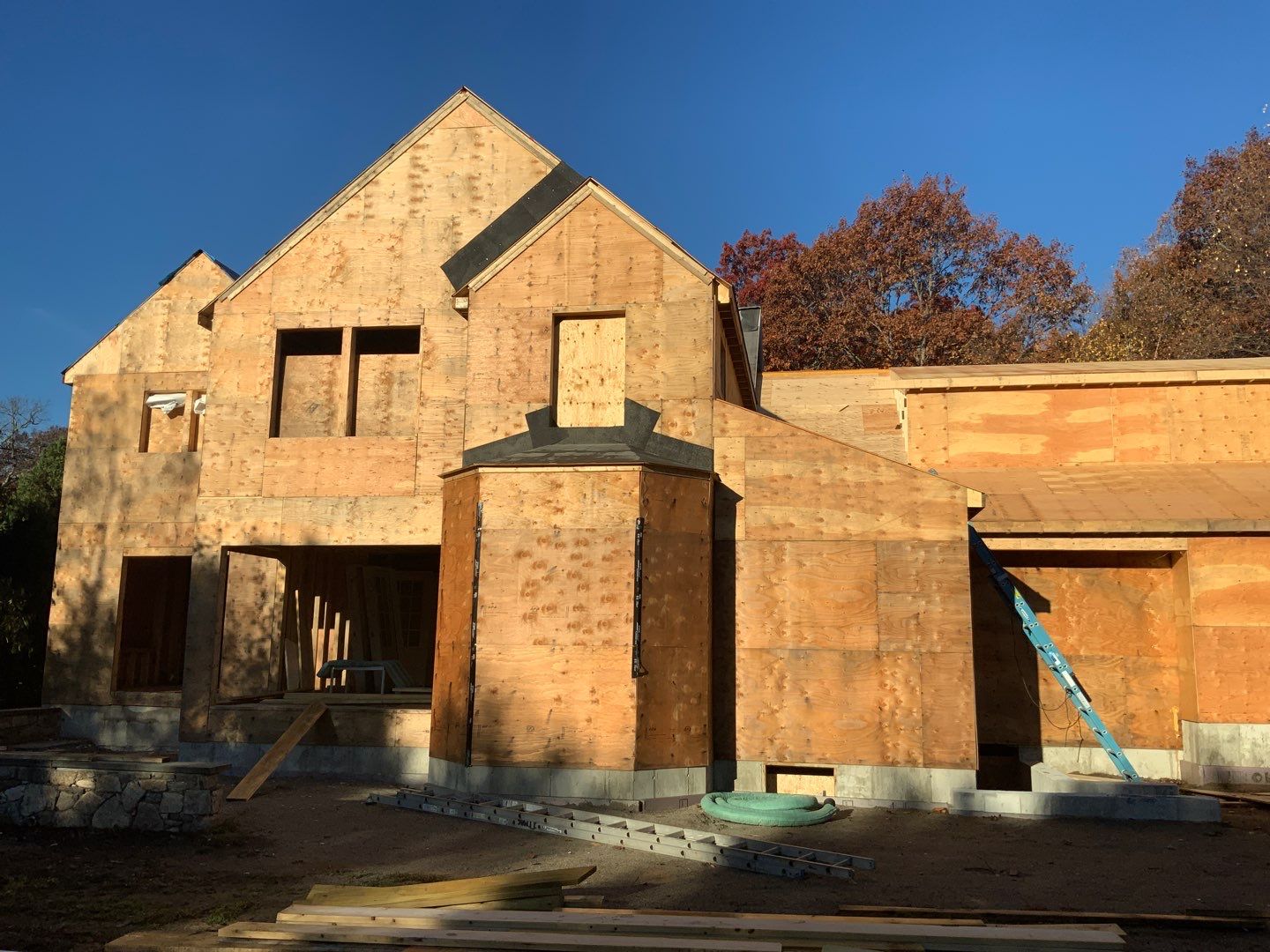 Siding on new construction in Brookline, MA by UBrothers Construction