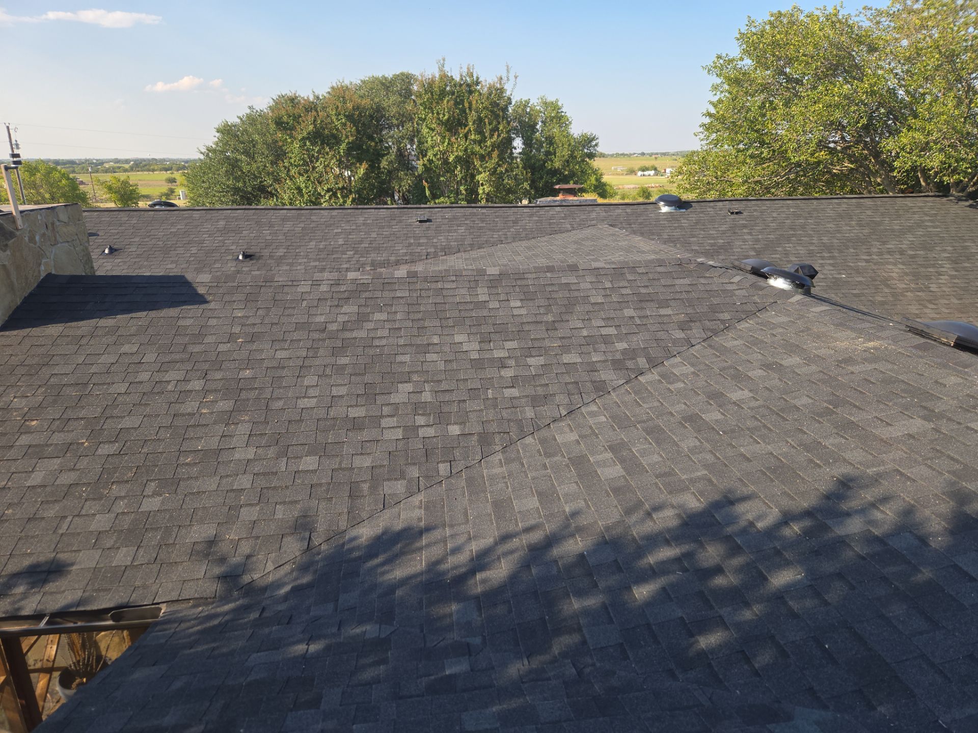 Project in Justin by Lonestar Roofing and Restoration LLC.