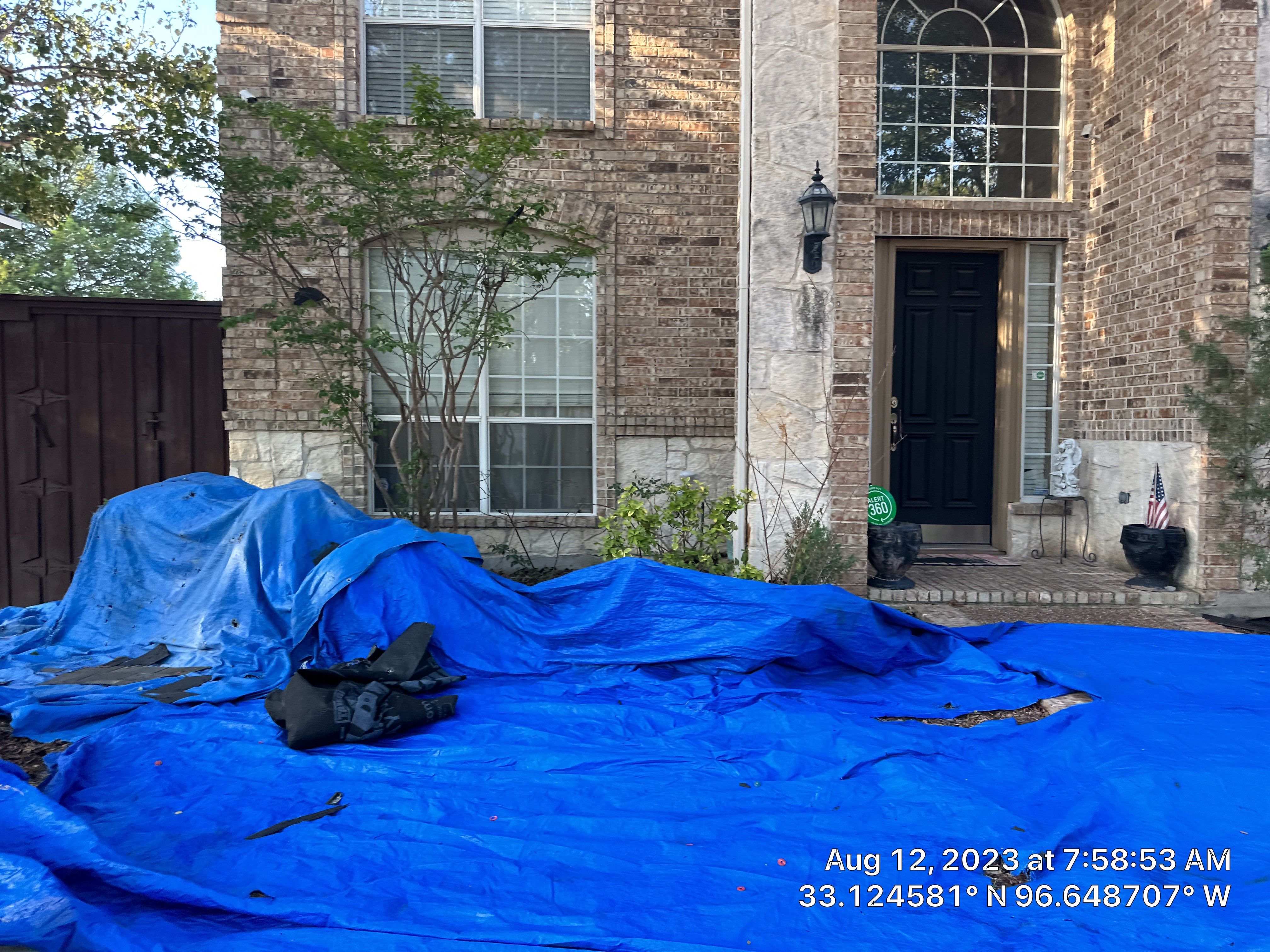Property Repairs After Hail Storm Plano Texas by Eminent Roofing & Auto Hail Repair