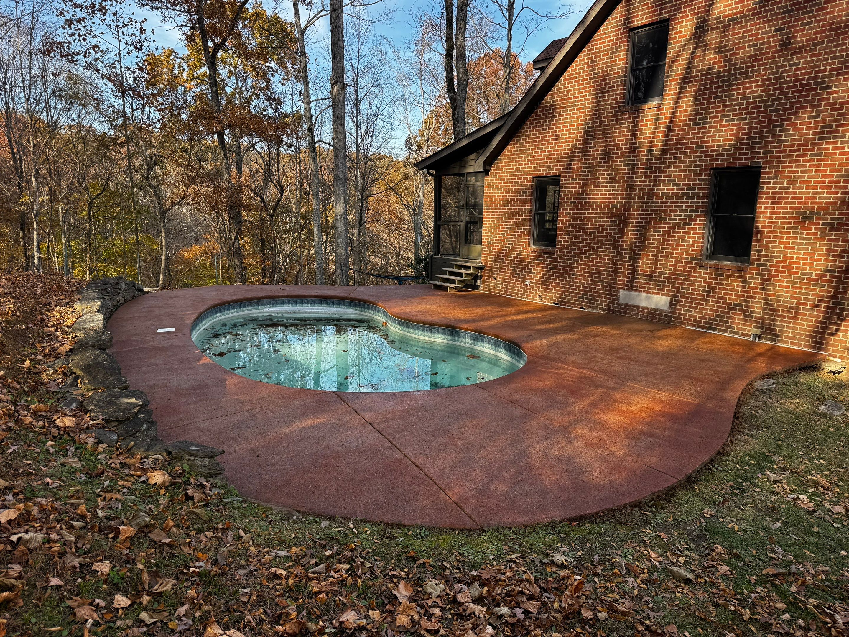 Project in Ashland City by Mecham Decorative Concrete