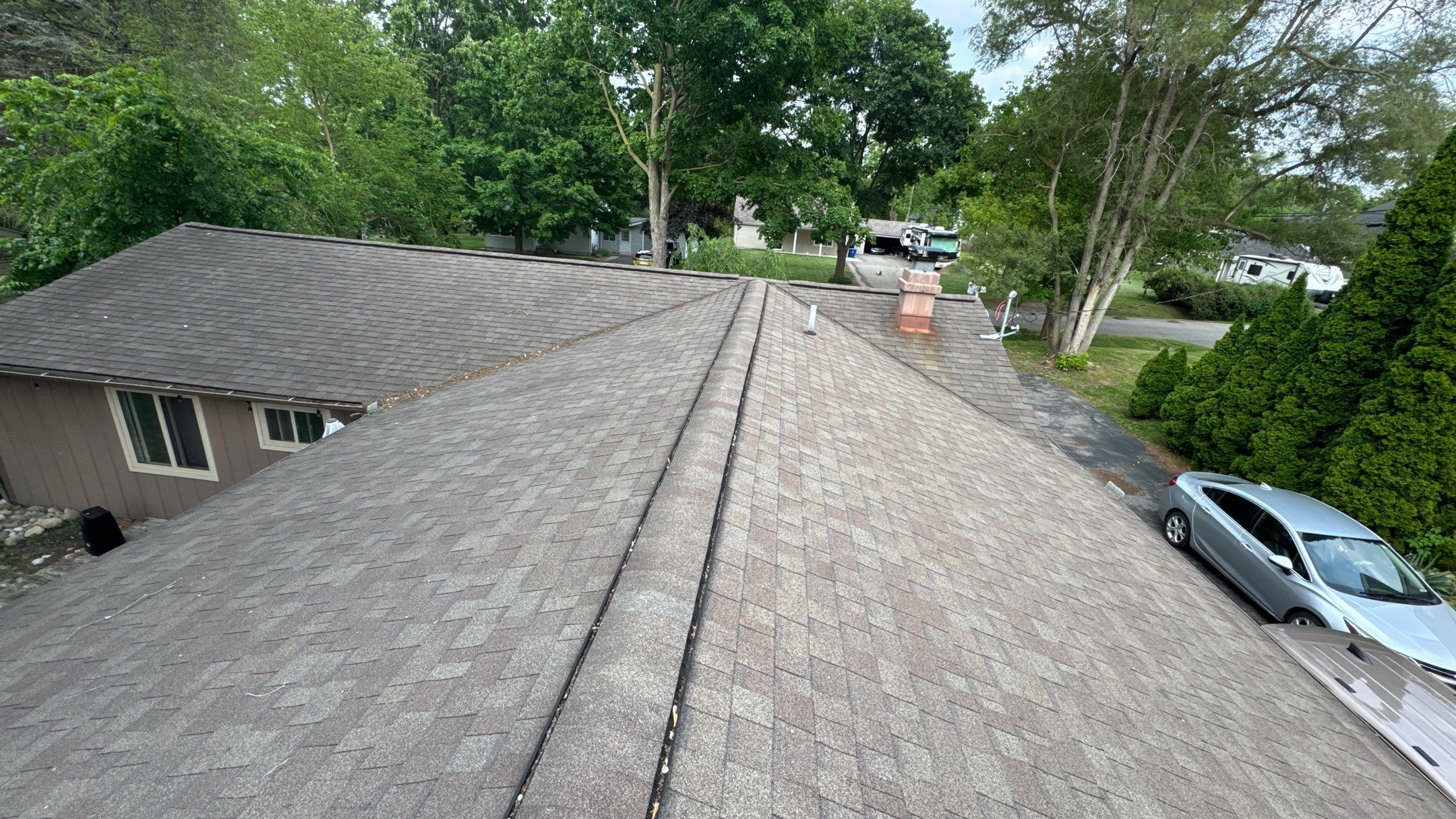 Roof Replacement using Owens Corning Summer Harvest by 180 Contractors