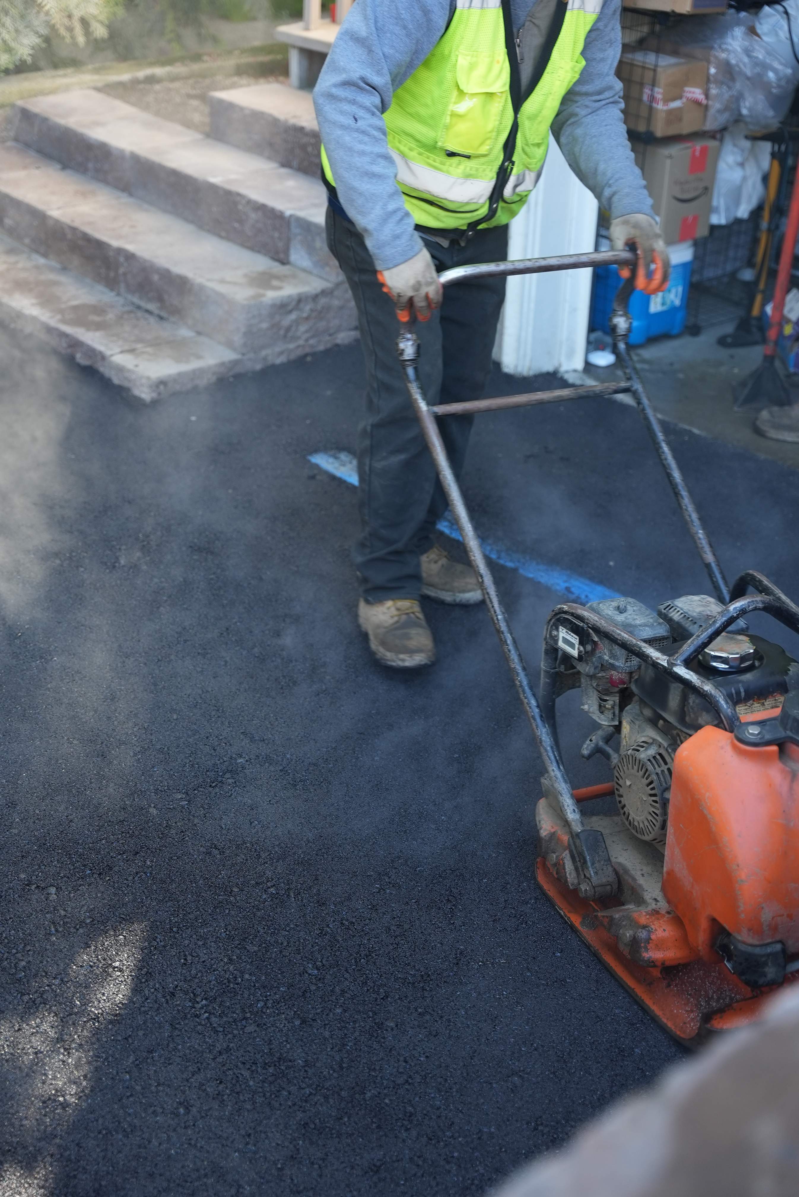 Lorra | Asphalt Driveway Repair & Retaining Wall by Jireh Asphalt & Concrete Inc 