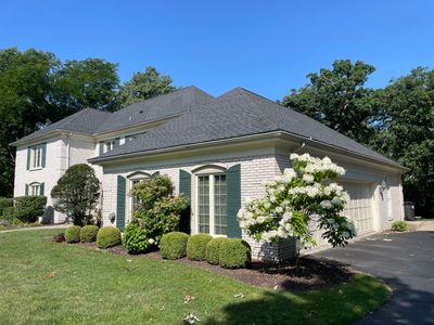 Turtle Shell gutter protection installation in Oak Brook, IL 60523, photograph 17