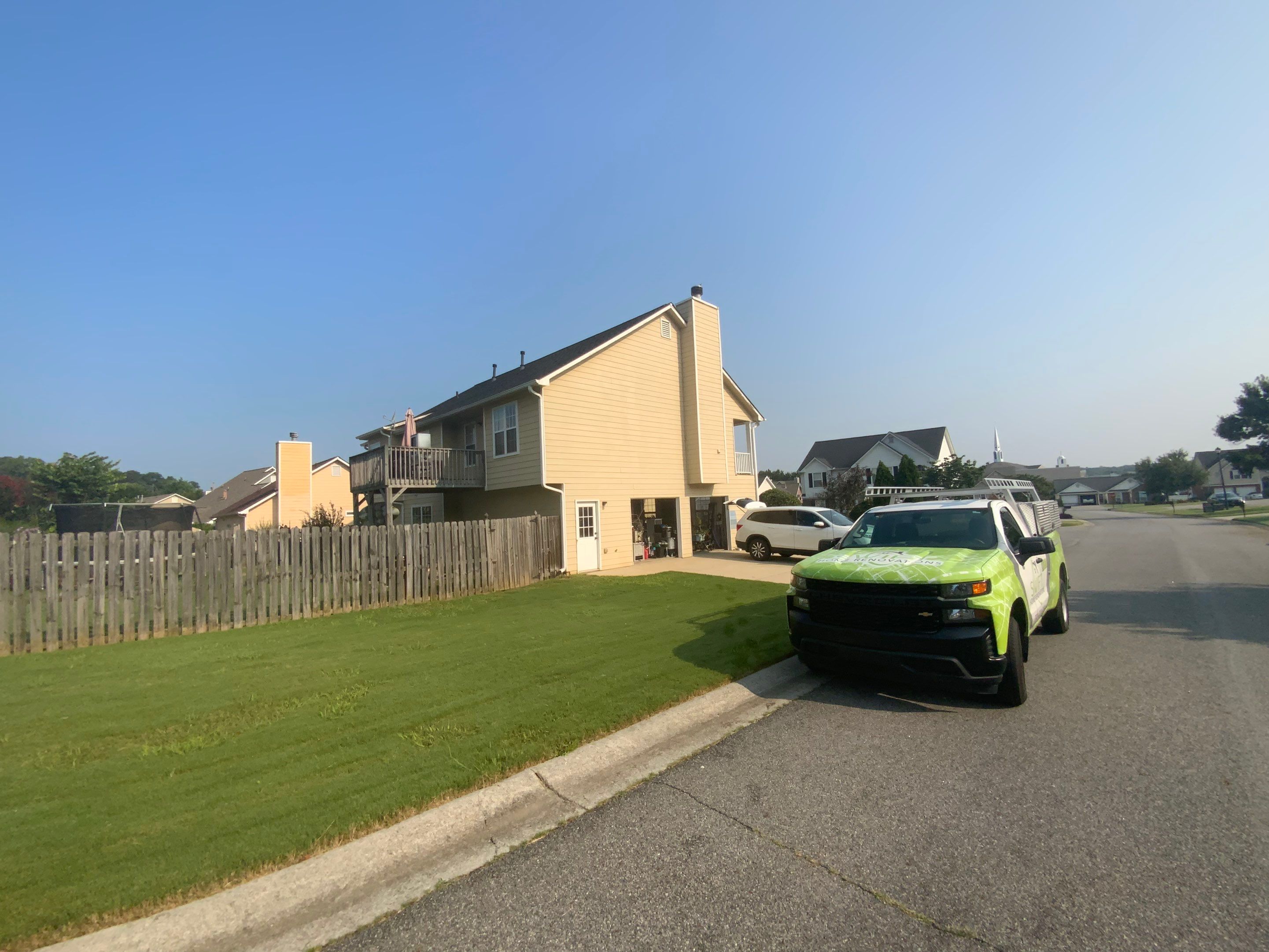 Comprehensive Exterior Painting for Cartersville Home with Blue Siding Transformation by Swift Home Renovations