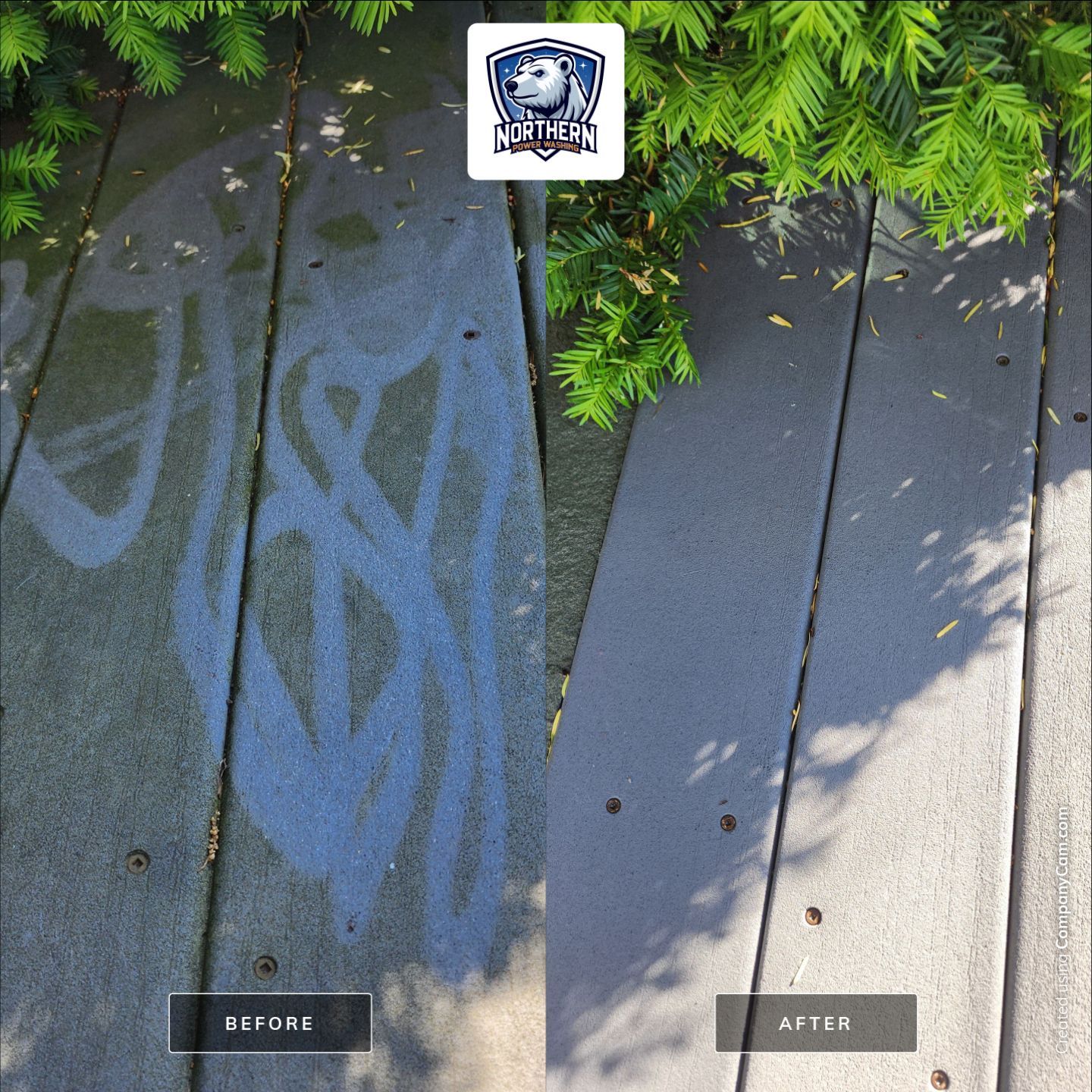 Exterior Property Pressure Washing by Northern Power Washing LLC.