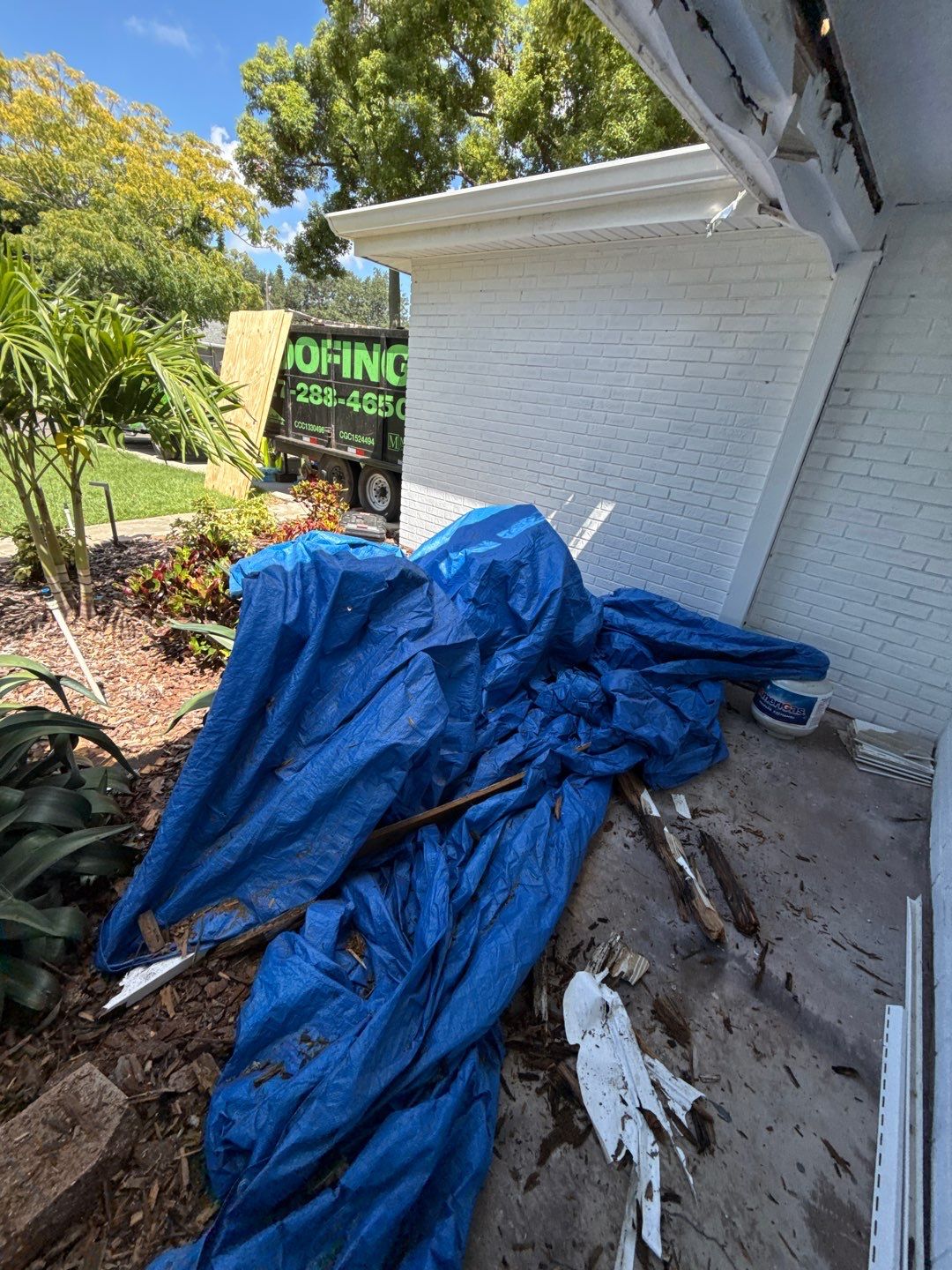 Project in St. Petersburg 33702 by Mitchell Roofing Company LLC 