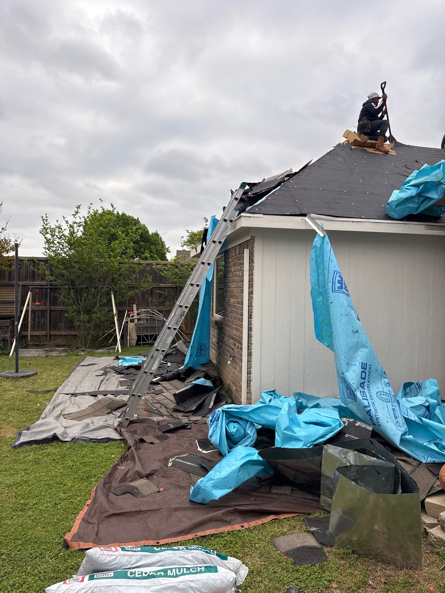 Project in Allen by Zeus Exteriors