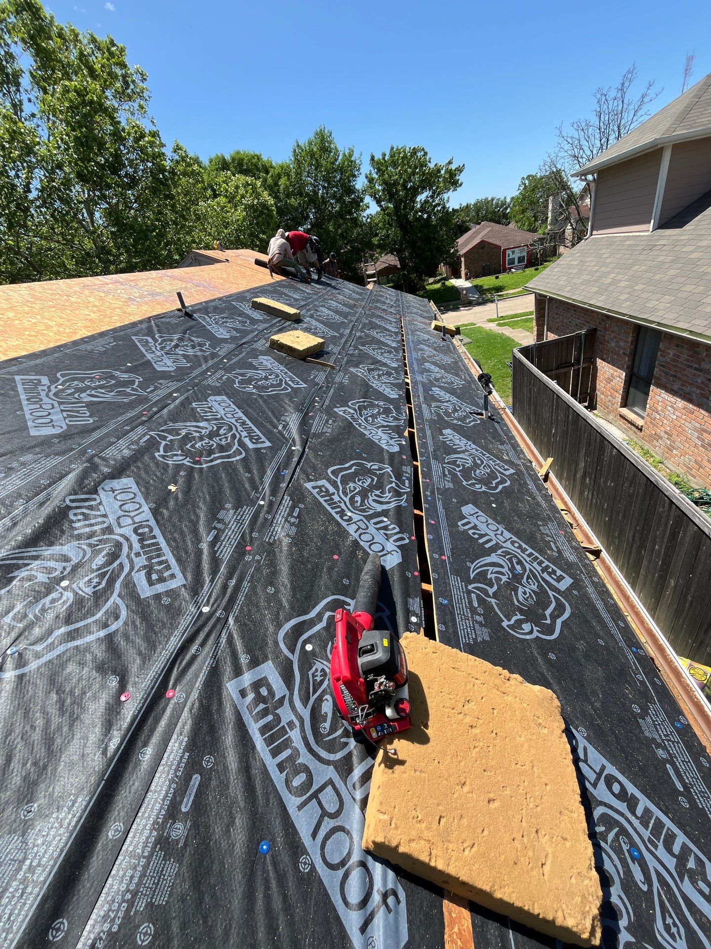 Storm Restoration Project by Berry Good Roofing 