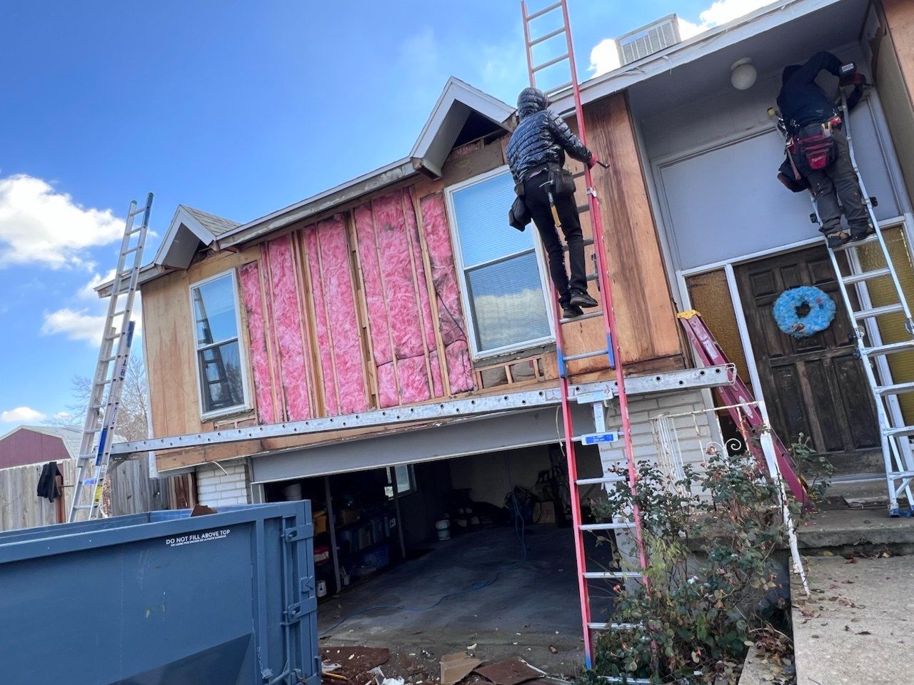 Salt Lake City | Structural Rebuild & Premium Vinyl | English Wedgewood & White by Ideal Siding Utah